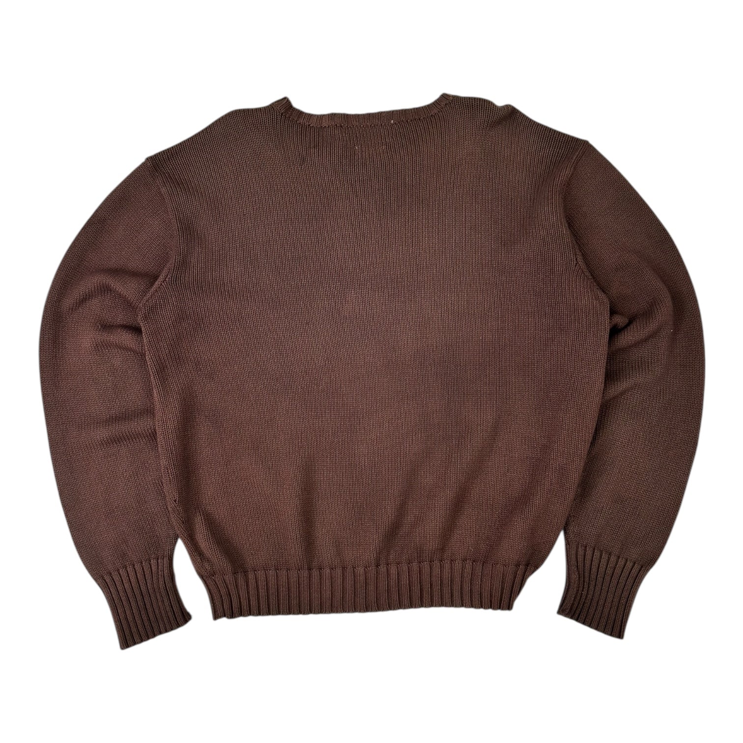 Vintage Polo Ralph Lauren Knit Sweater Brown
