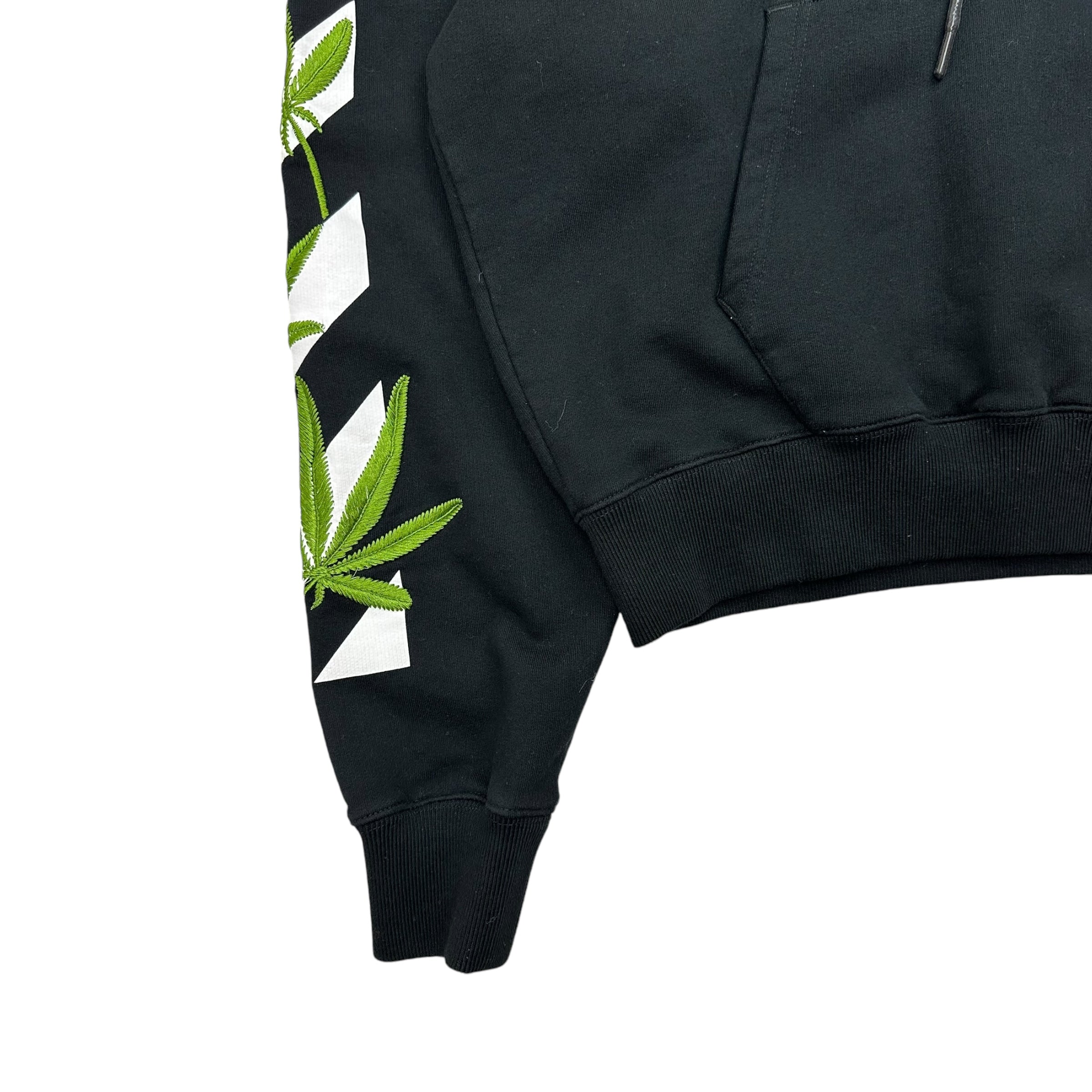 OFF-WHITE Weed Arrows OTH Hoodie Black