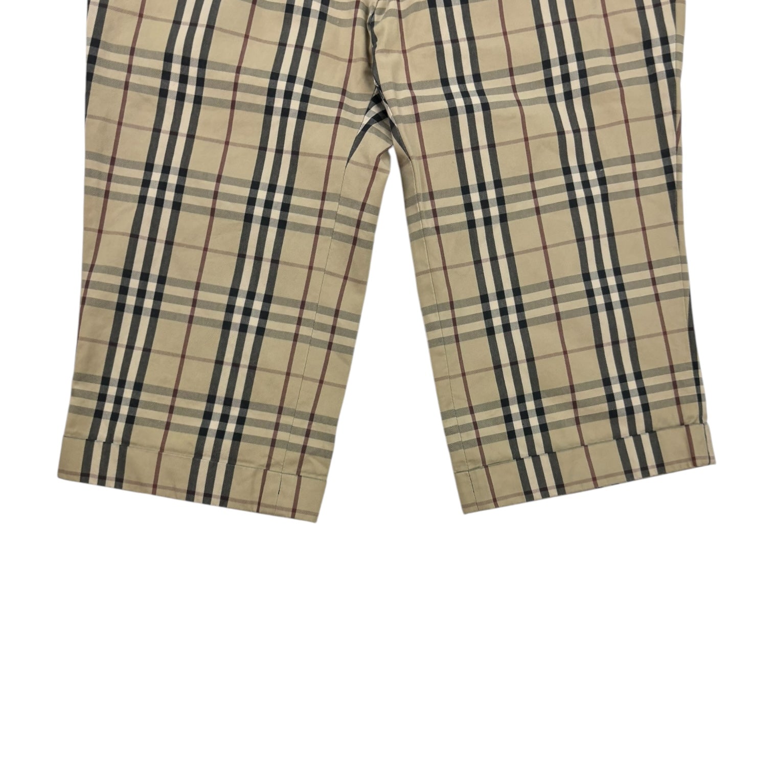 Burberry Black Label Selbourne Check Long Short Camel