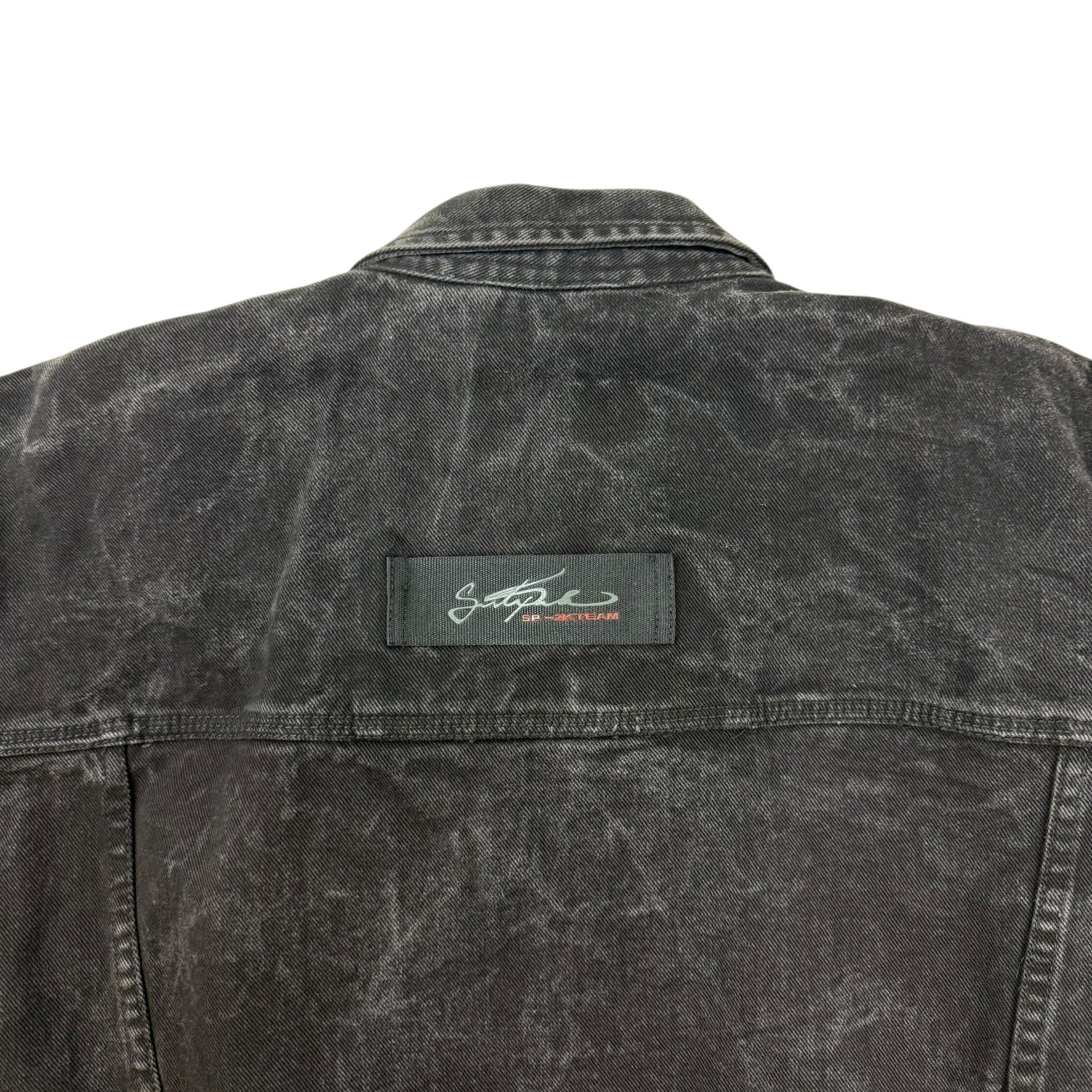 Vintage Y2K South Pole Denim Jacket Black