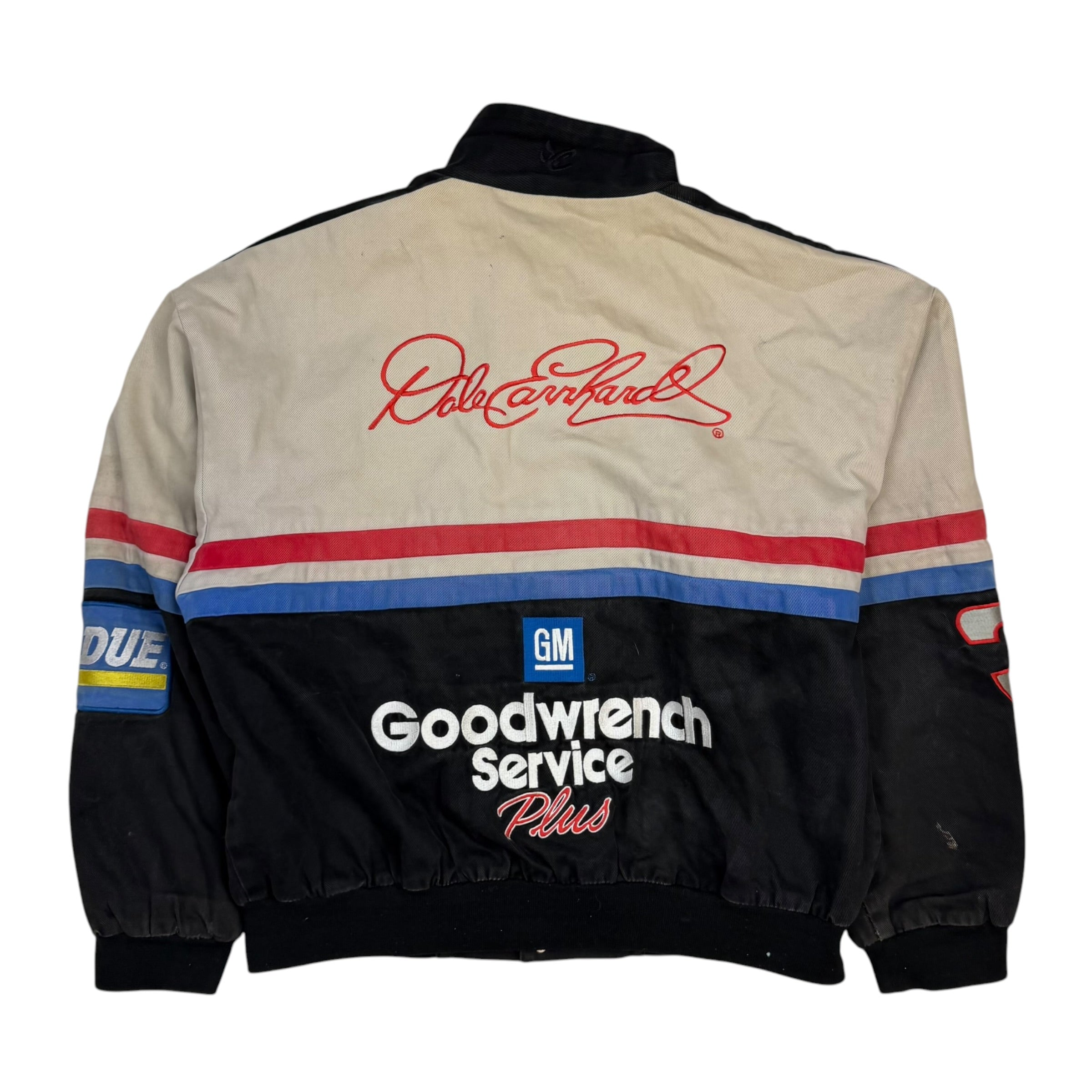 Vintage Dale Earnhardt Goodwrench NASCAR Jacket Black