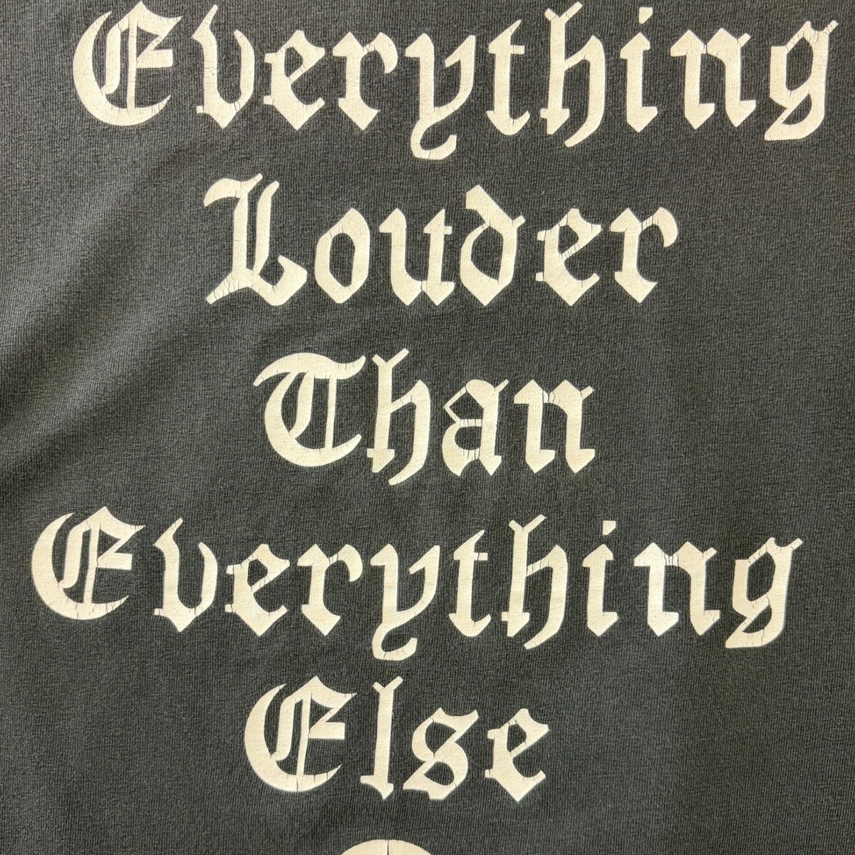 Vintage 2005 Motörhead Everything Louder T-Shirt Black