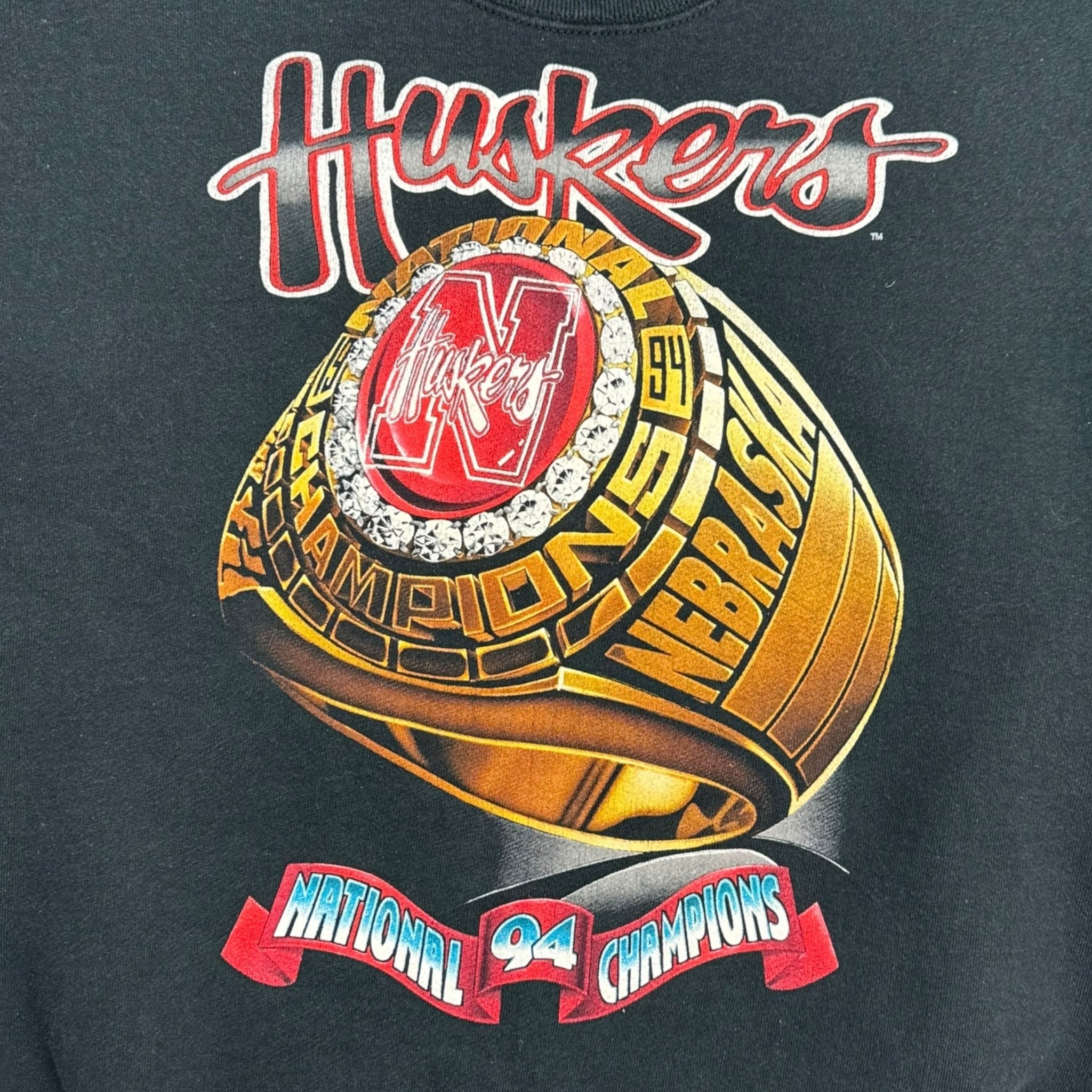 Vintage Huskers Nebraska Crewneck