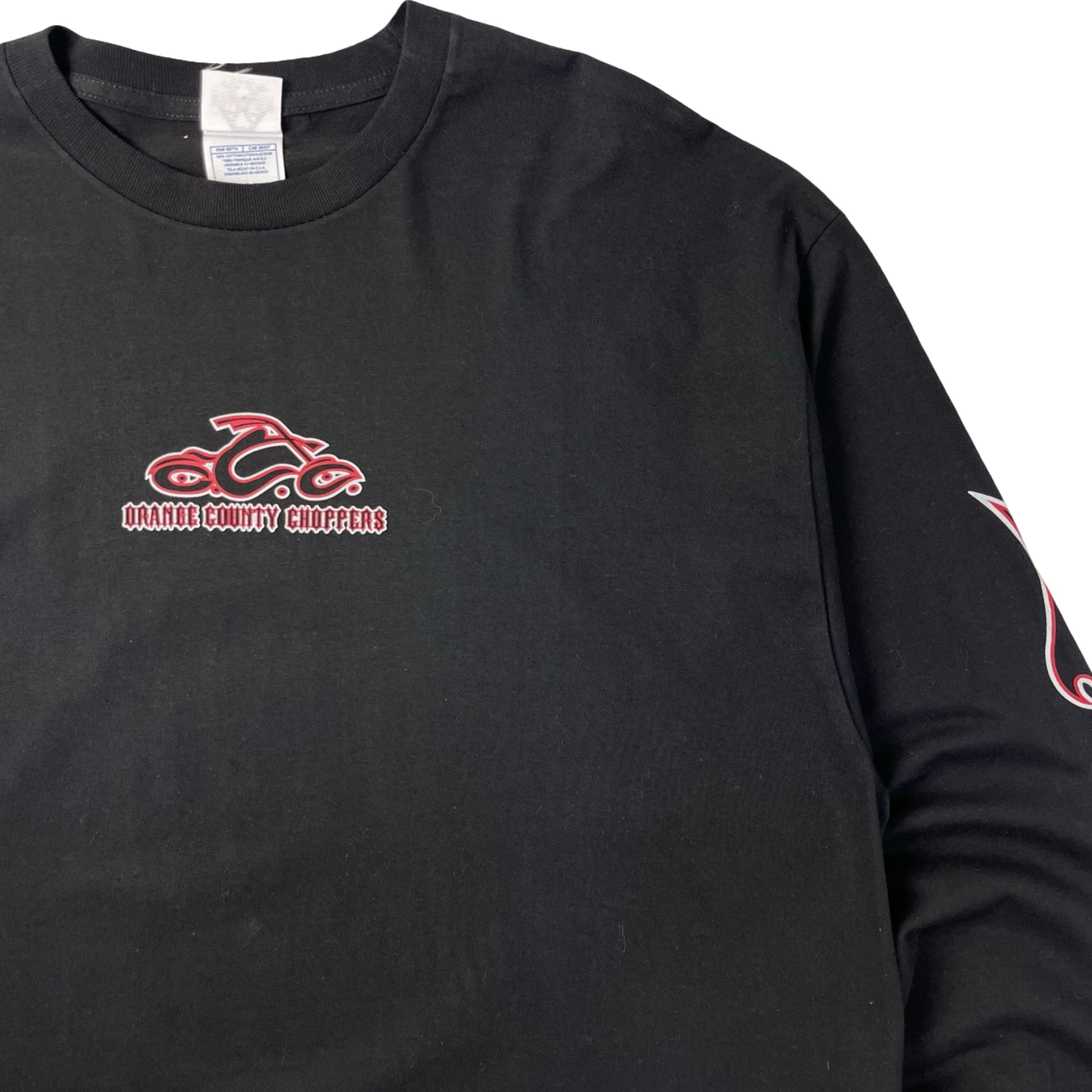 Vintage Orange County Choppers Flamey Sleeve Shirt