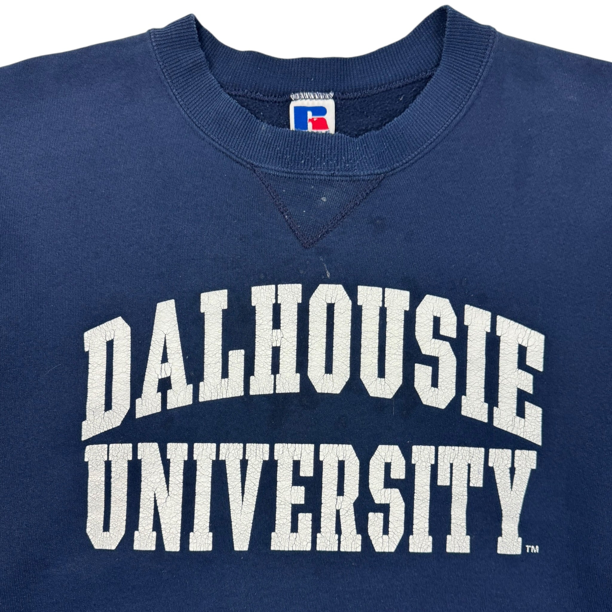 Vintage 90s Dalhousie University Russell Athletic Crewneck