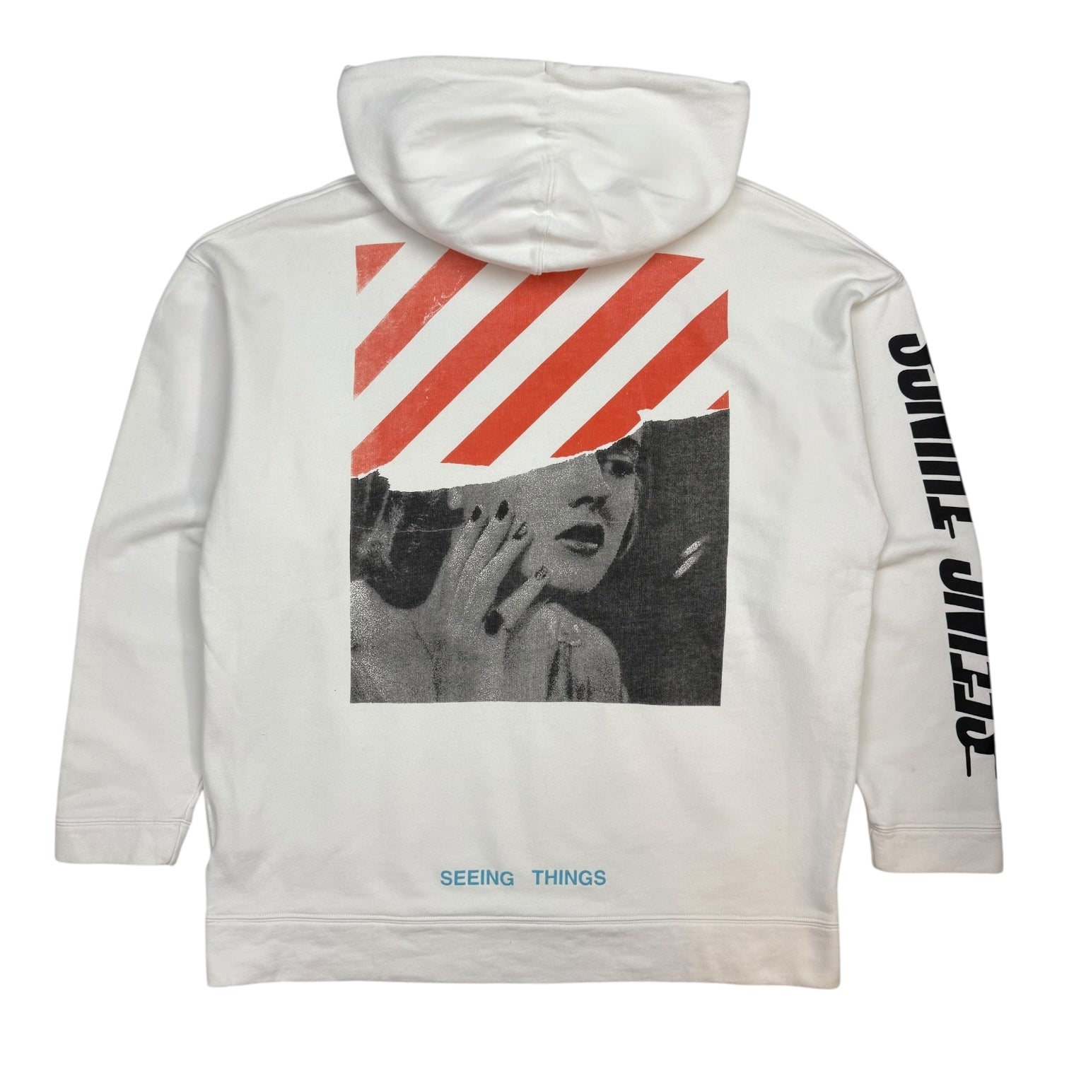 Off-White Marilyn Monroe Hoodie White