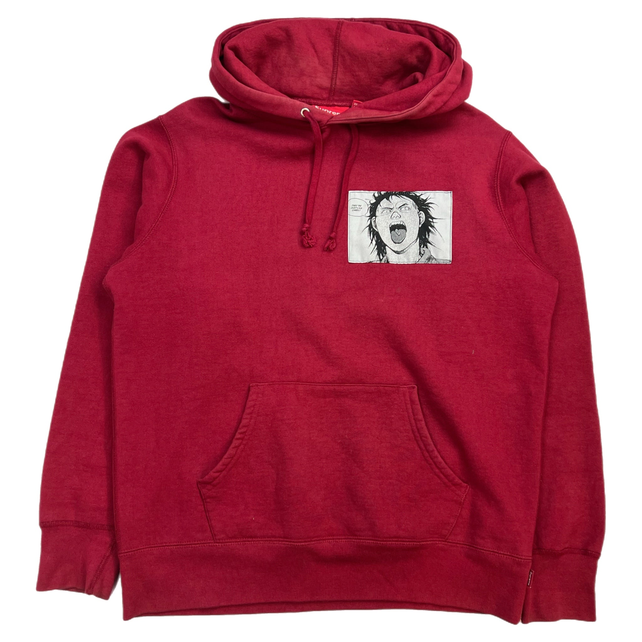 Supreme Akira Patches Hoodie Burgundy