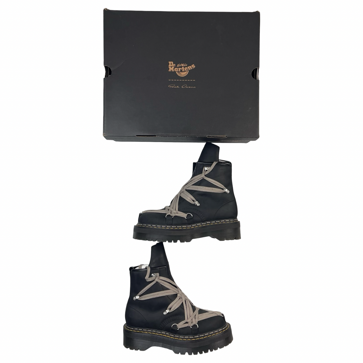 Dr. Martens 1460 DRKSHDW Quad Sole Mega Lace Boot (Used)