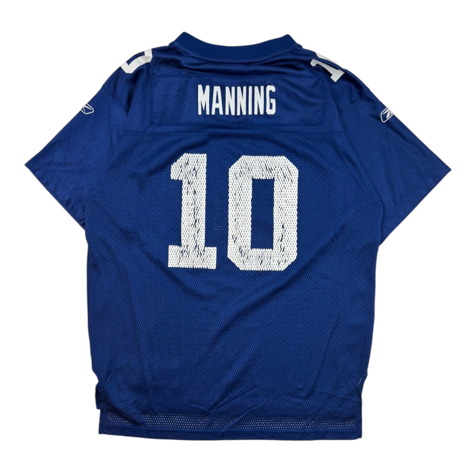 Vintage Reebok New York Giants Eli Manning Football Jersey Blue