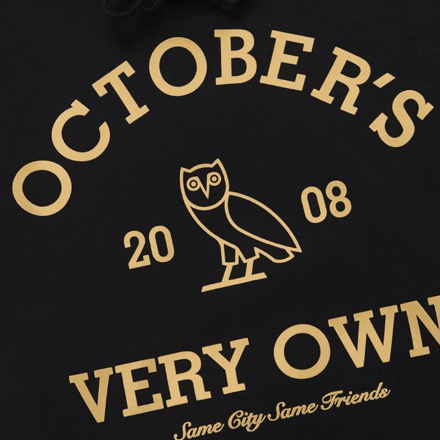 OVO Collegiate Hoodie Black