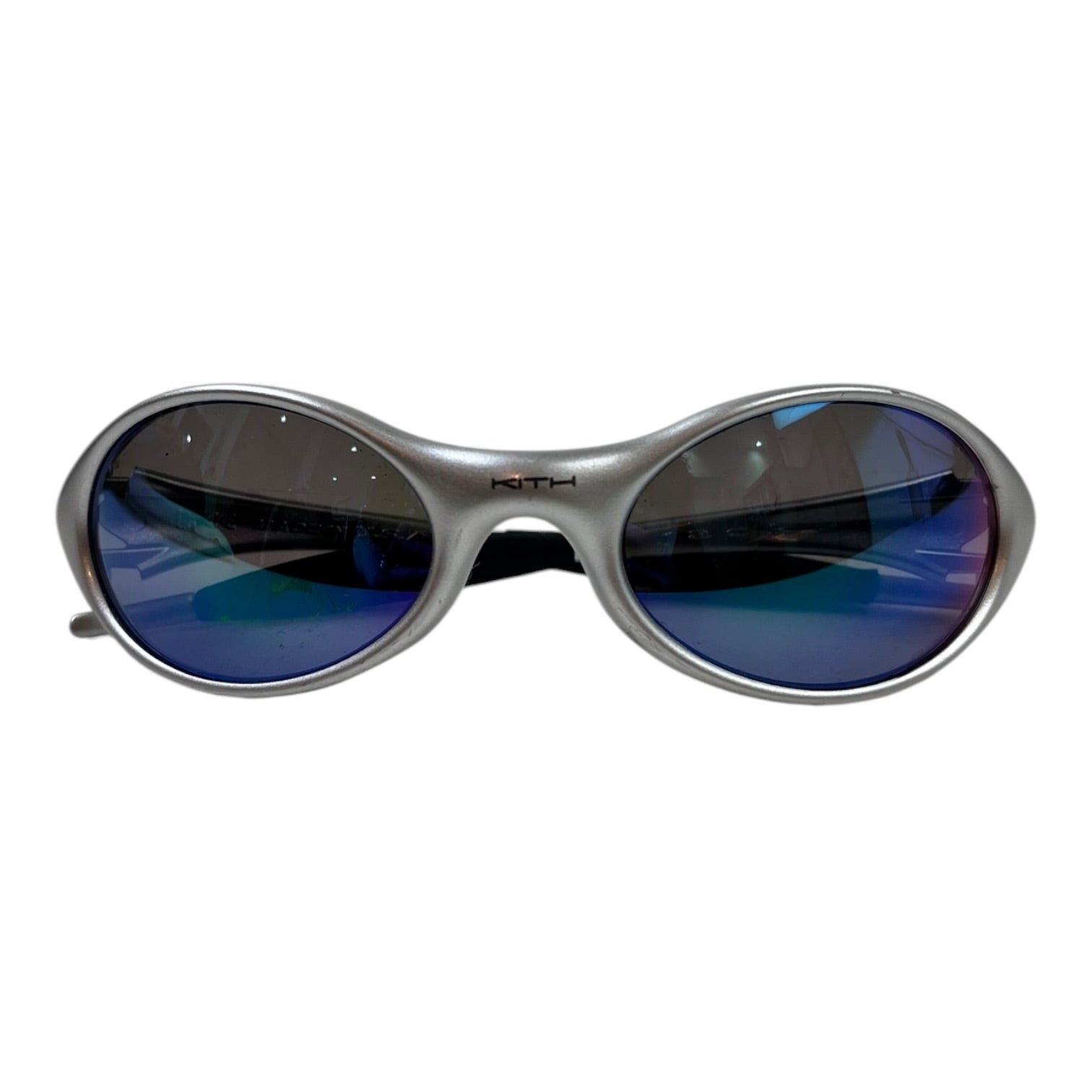Kith x Oakley Eye Jacket Sunglasses Silver Prizm Jade