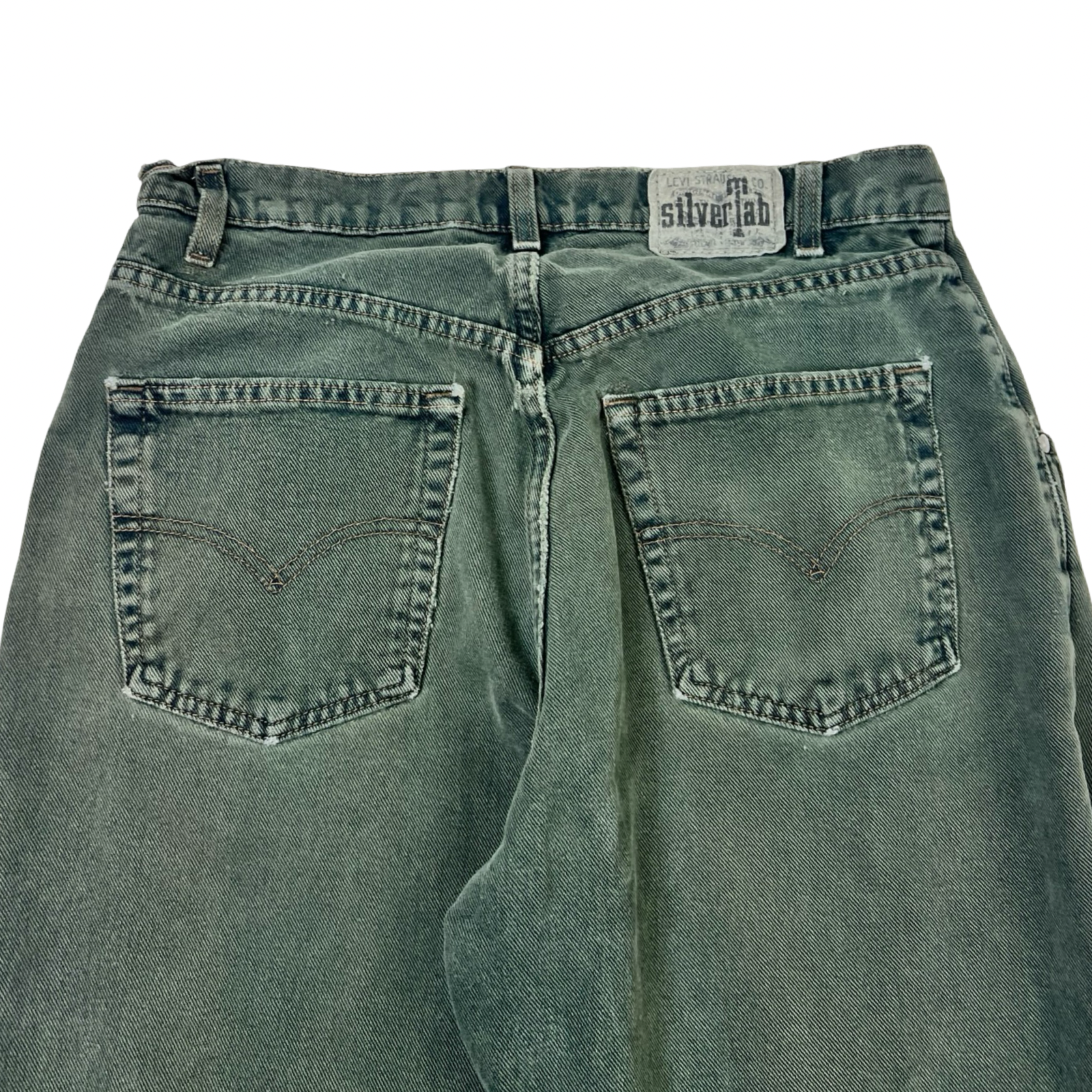 Levi's SilverTab Baggy Jeans Faded Olive Green