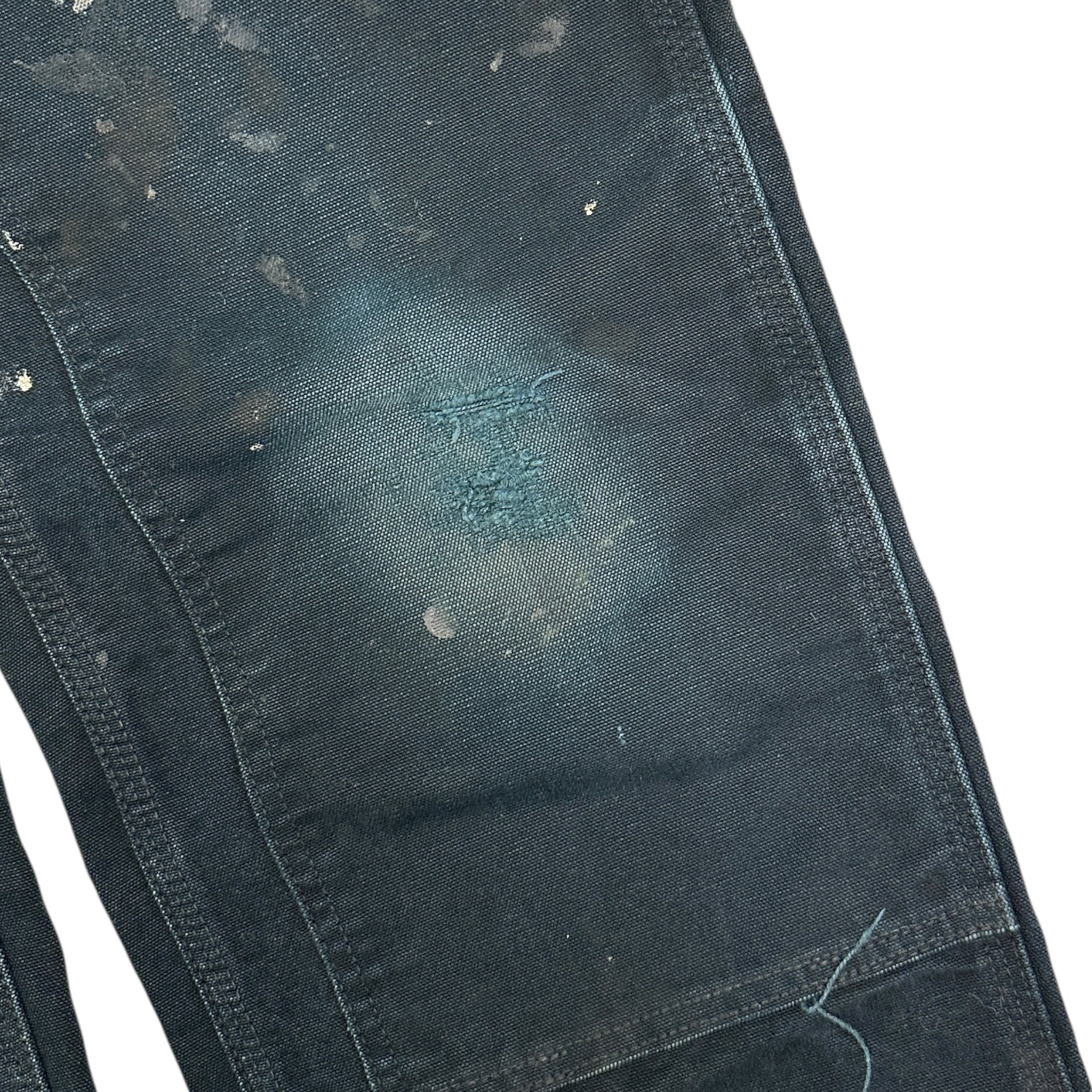 Vintage Carhartt Double Knee Cargo Pants Black