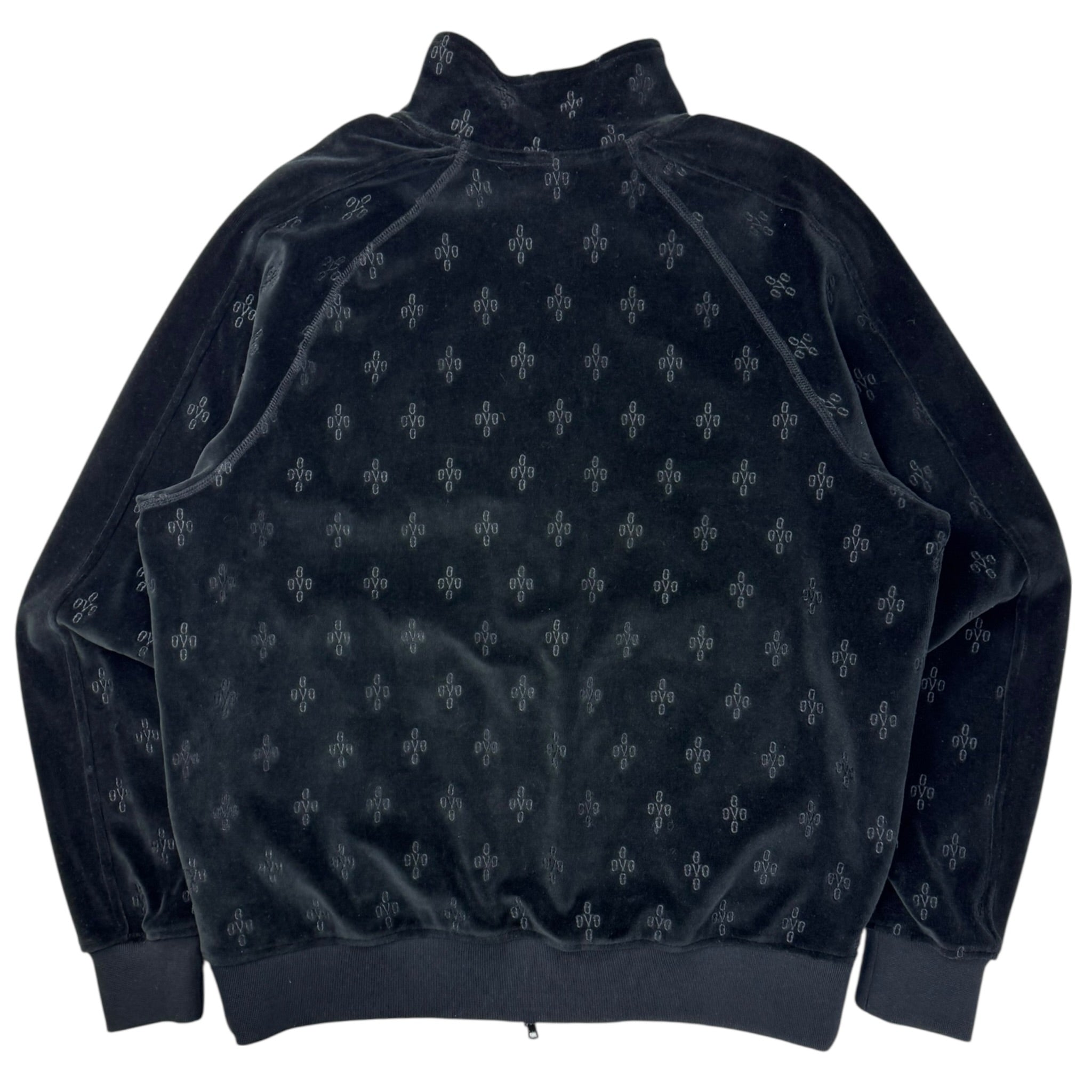 OVO Pom Pom Velour Track Jacket Black