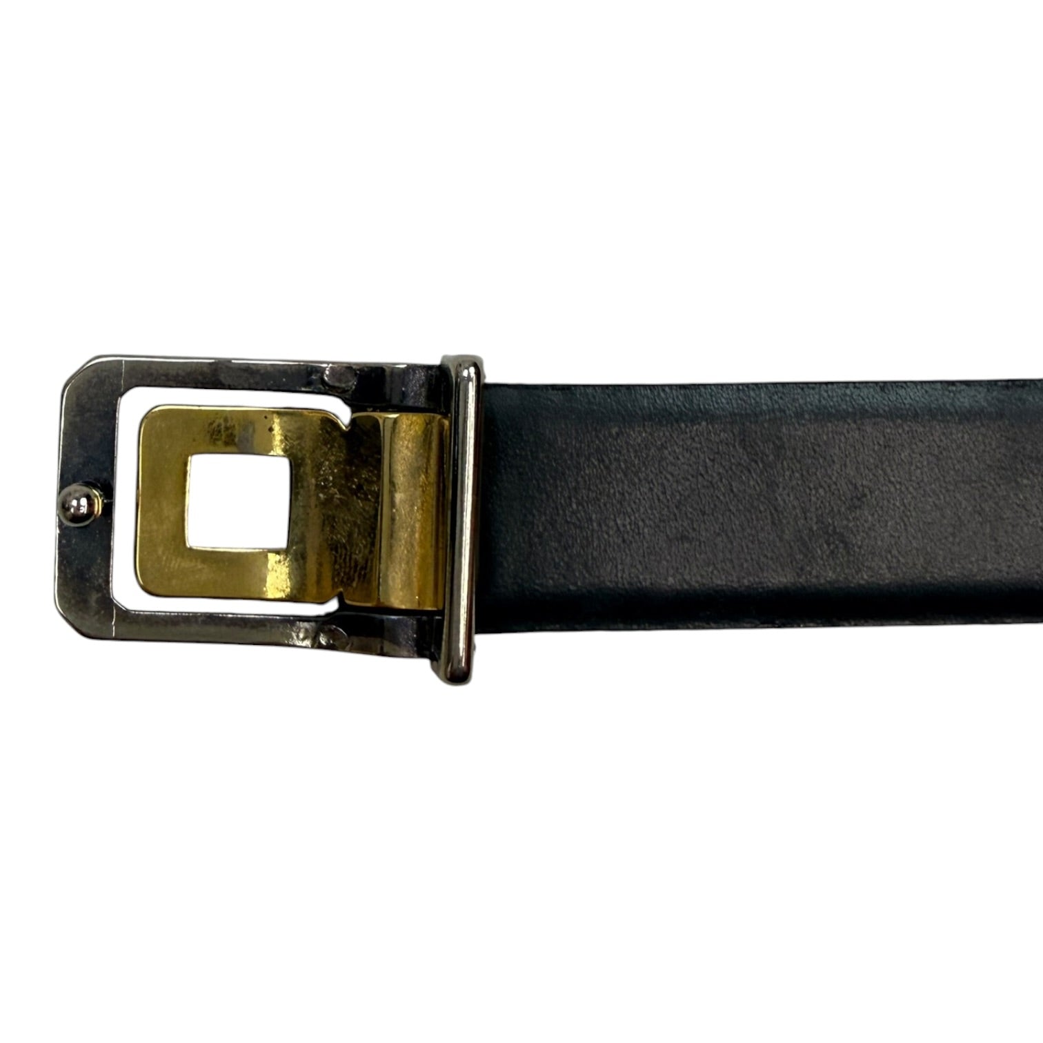 Vintage Givenchy Reversible Belt Black