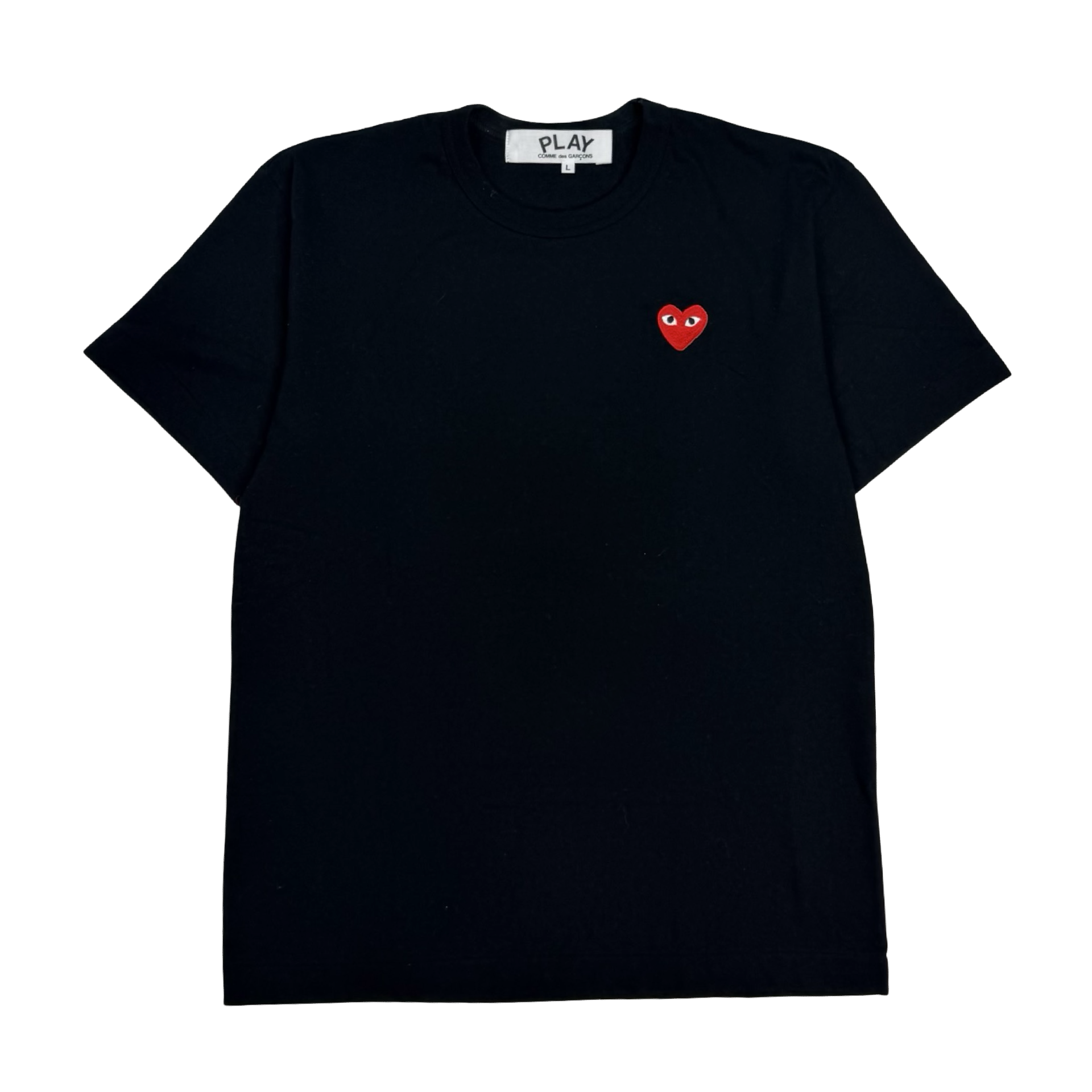 Comme des Garçons PLAY Tee Black