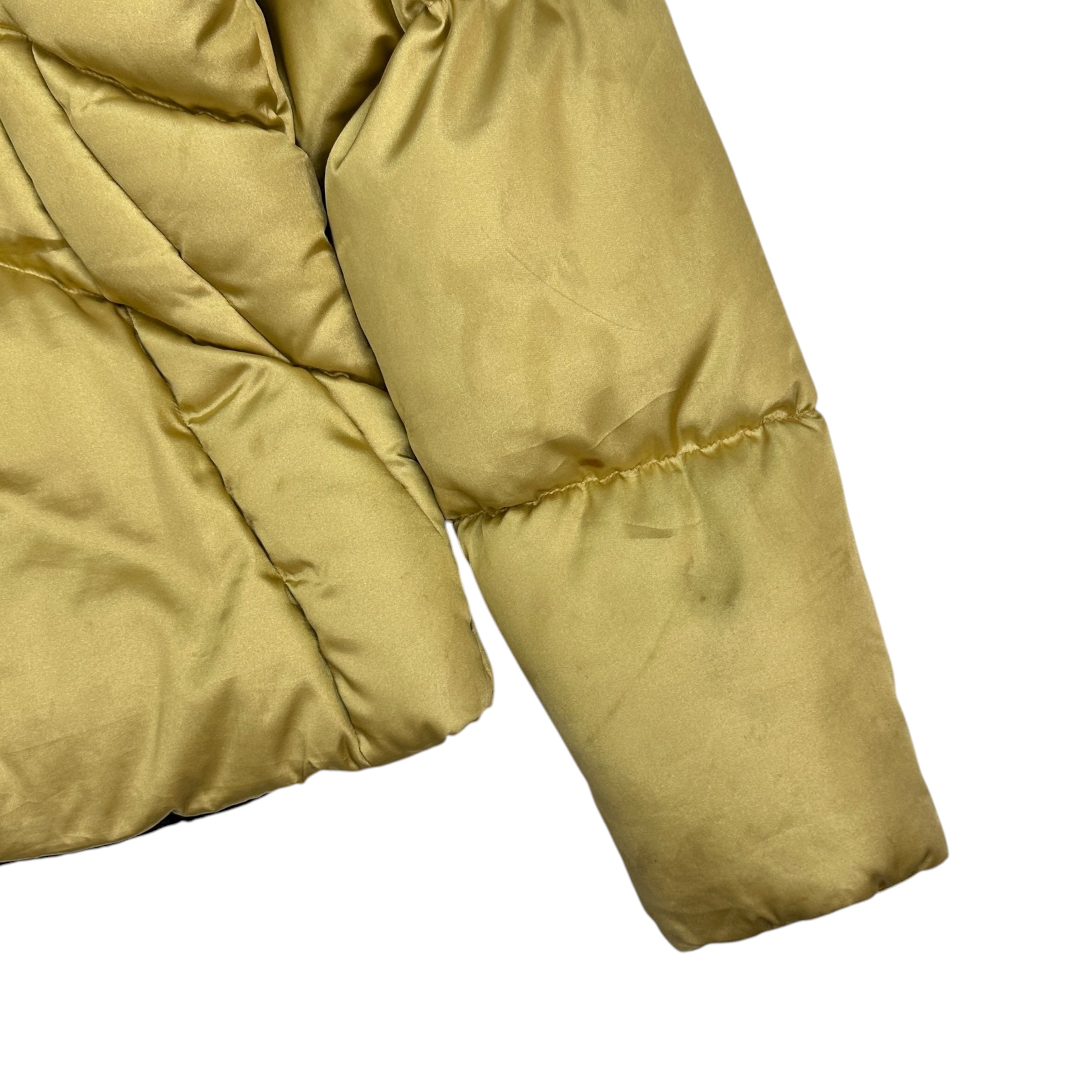Vintage Nike Women’s Metallic Gold Puffer Jacket