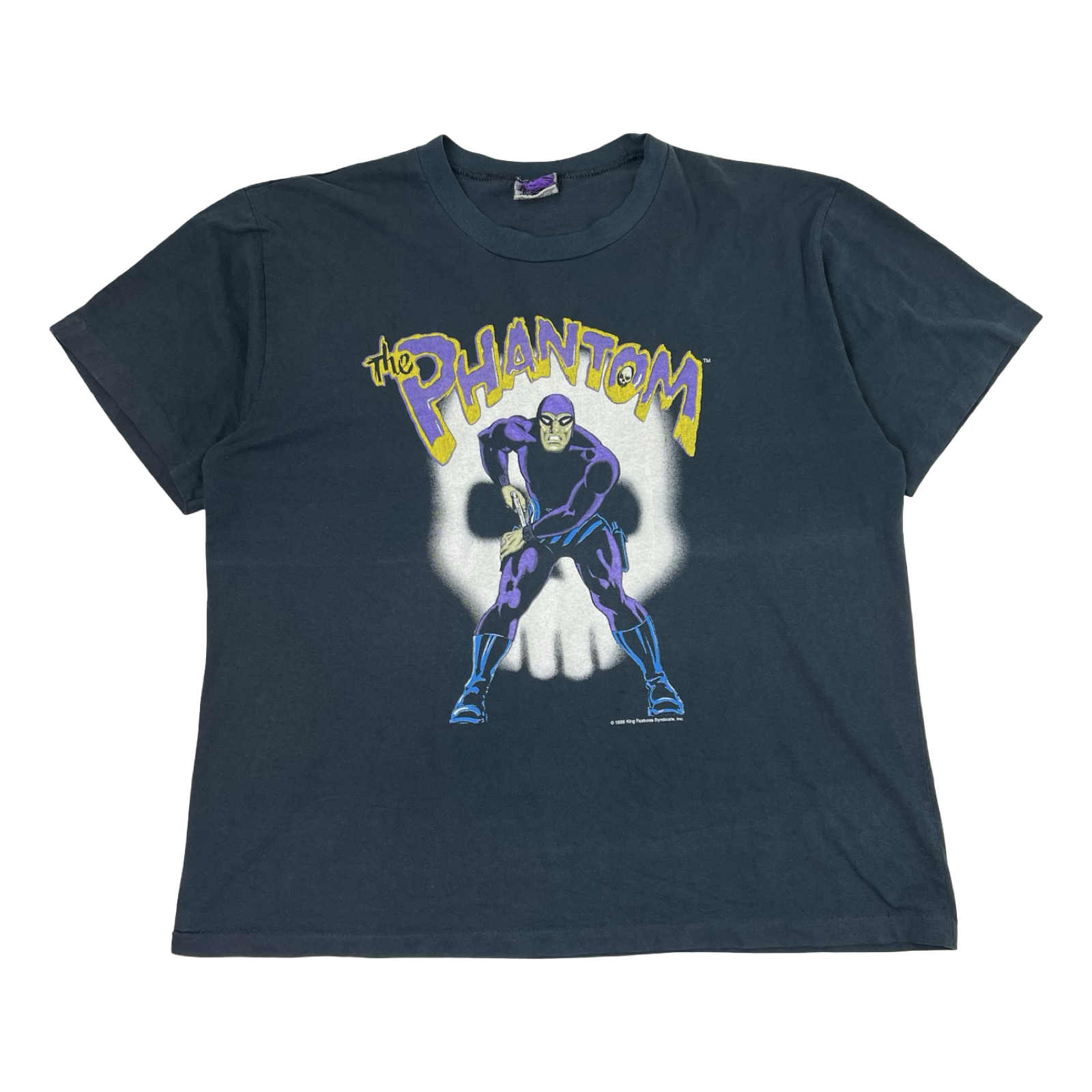 Vintage 1996 The Phantom Superhero Comic Book Promo T-Shirt