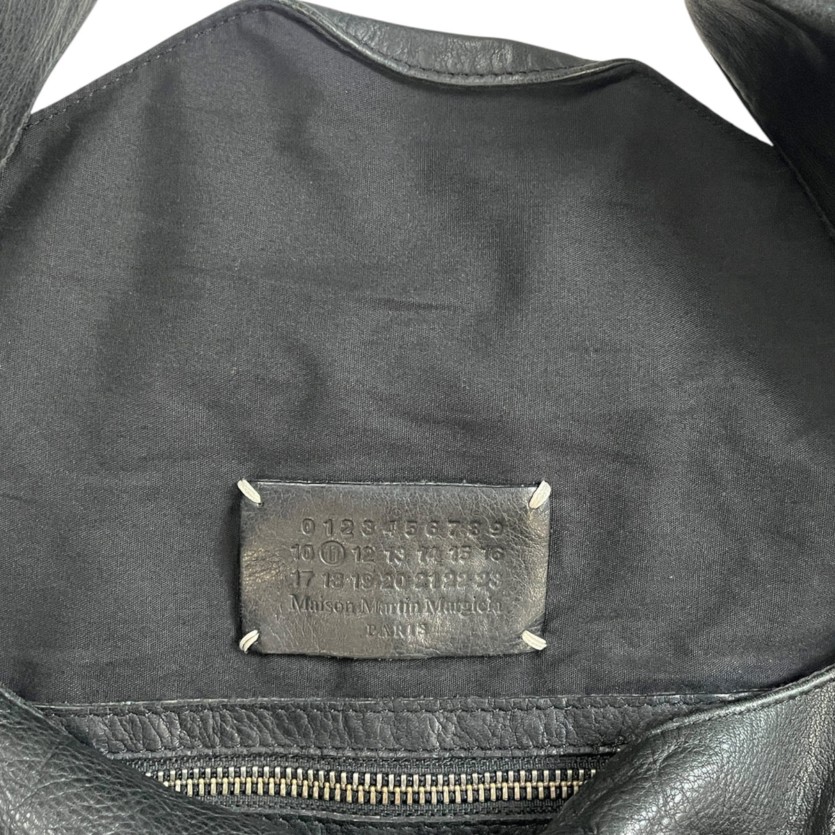 Maison Martin Margiela Leather Shopper Tote Bag