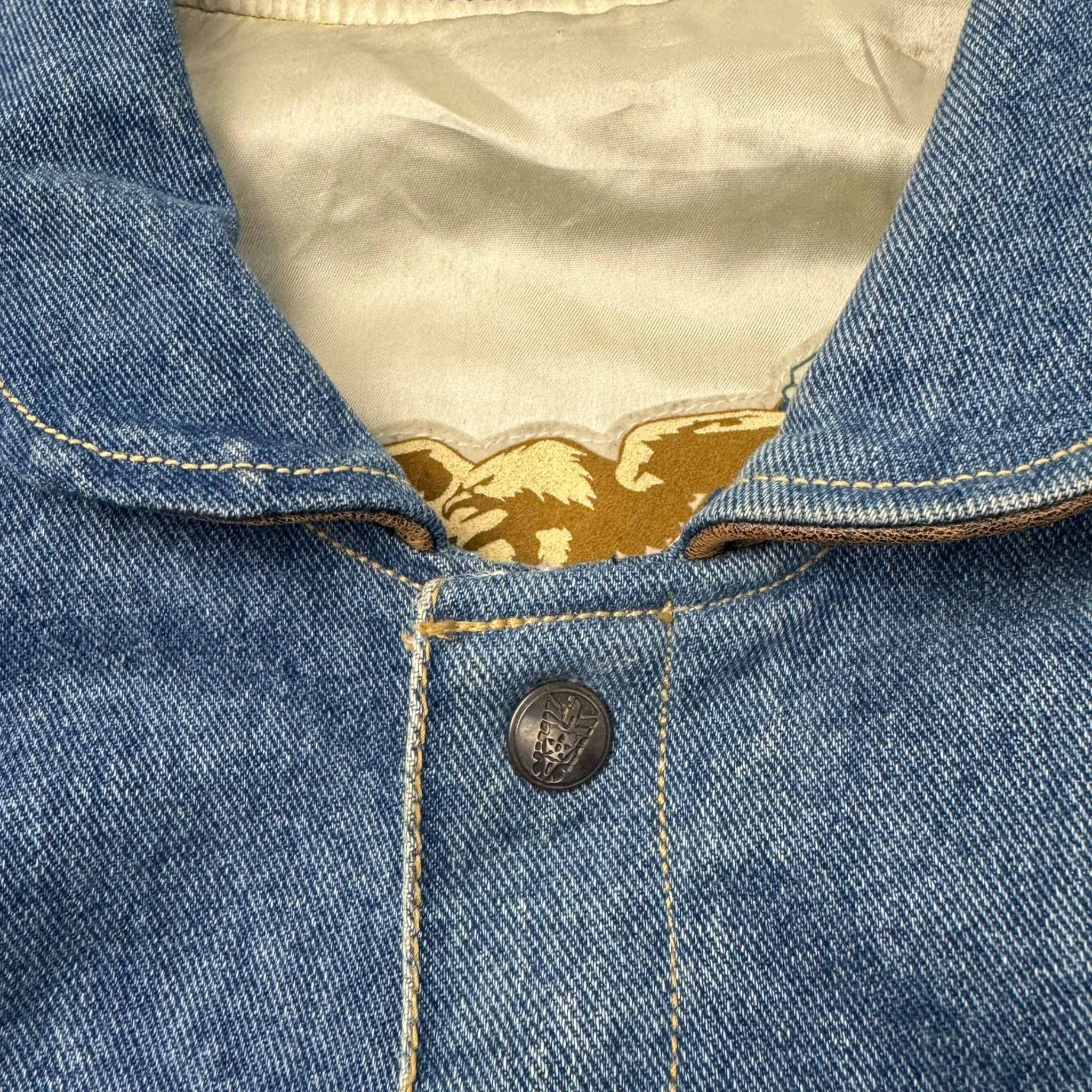 Vintage Jeff Hamilton Jeep USA Leather Sleeve Jacket