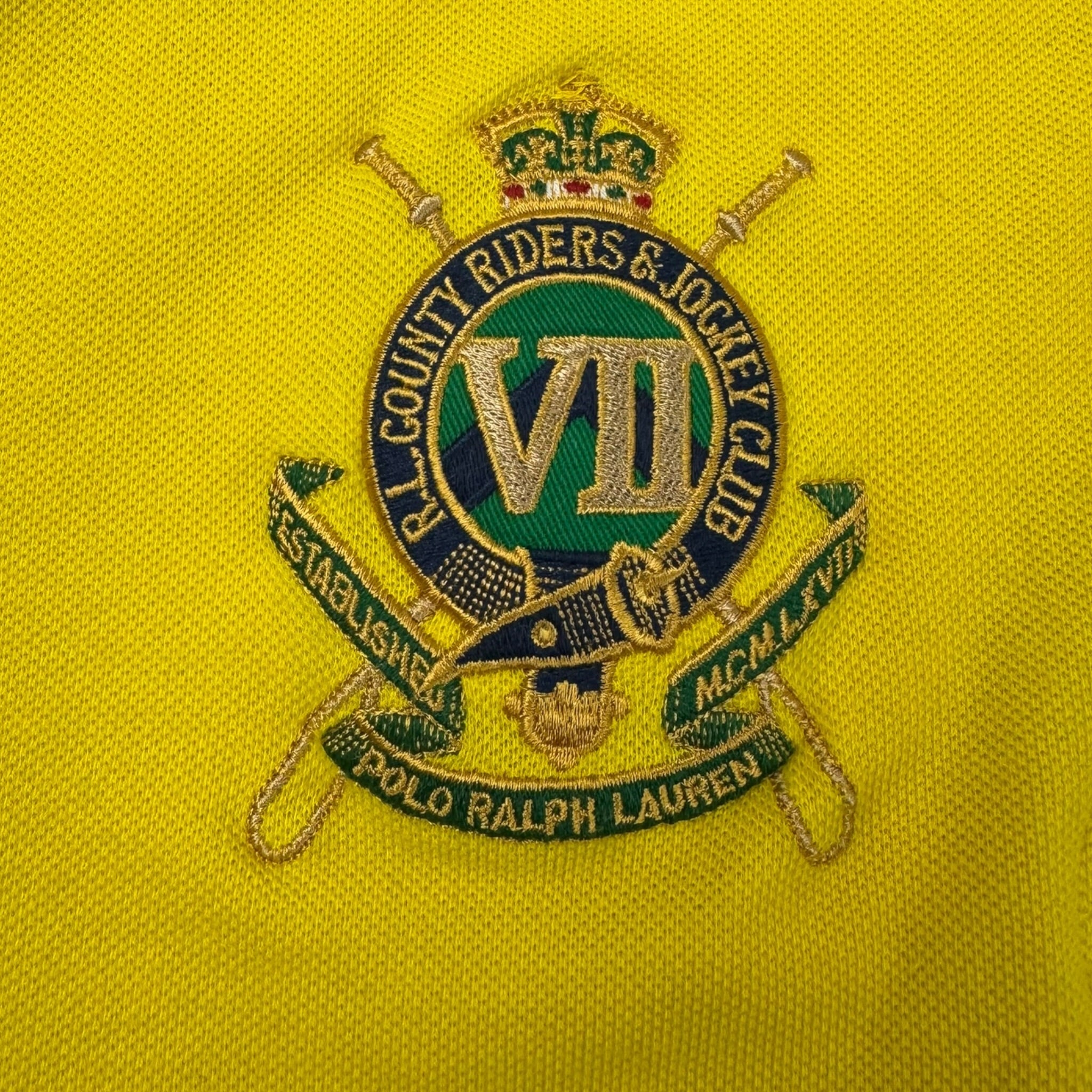 Polo Ralph Lauren Big Pony Stadium Shirt Yellow