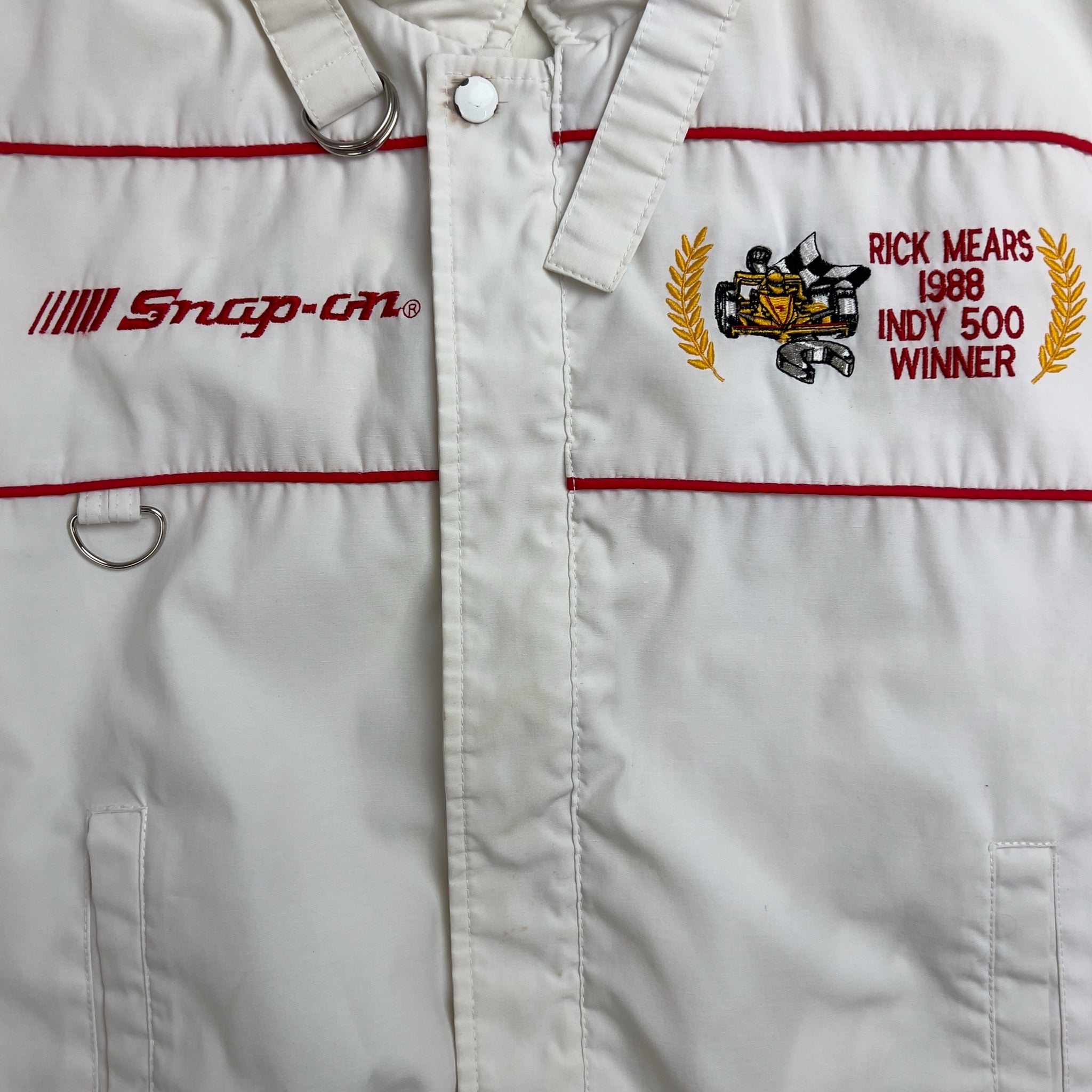 Vintage 1988 Snap On Rick Mears Indy 500 Winner