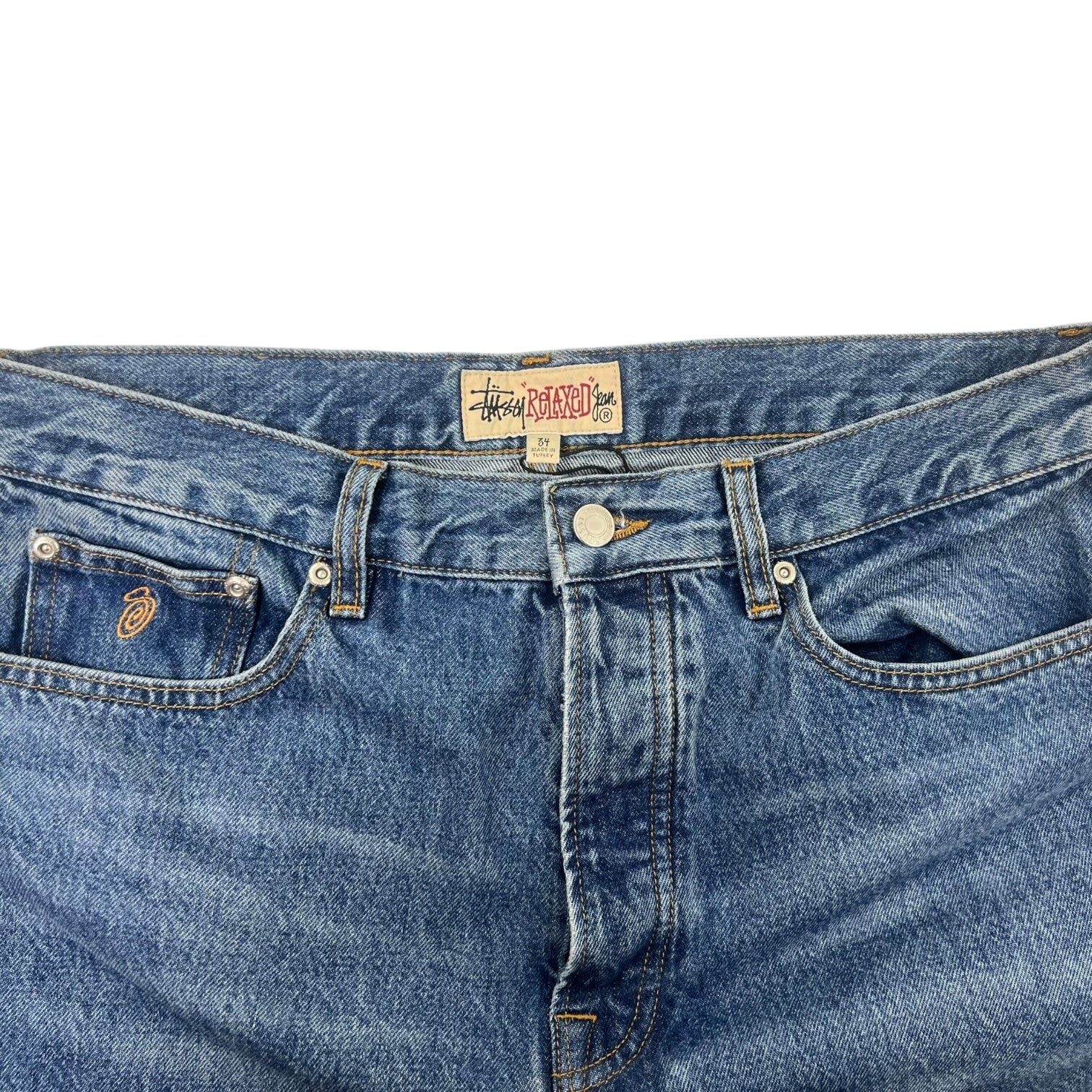Stussy Relaxed Jean Medium Wash