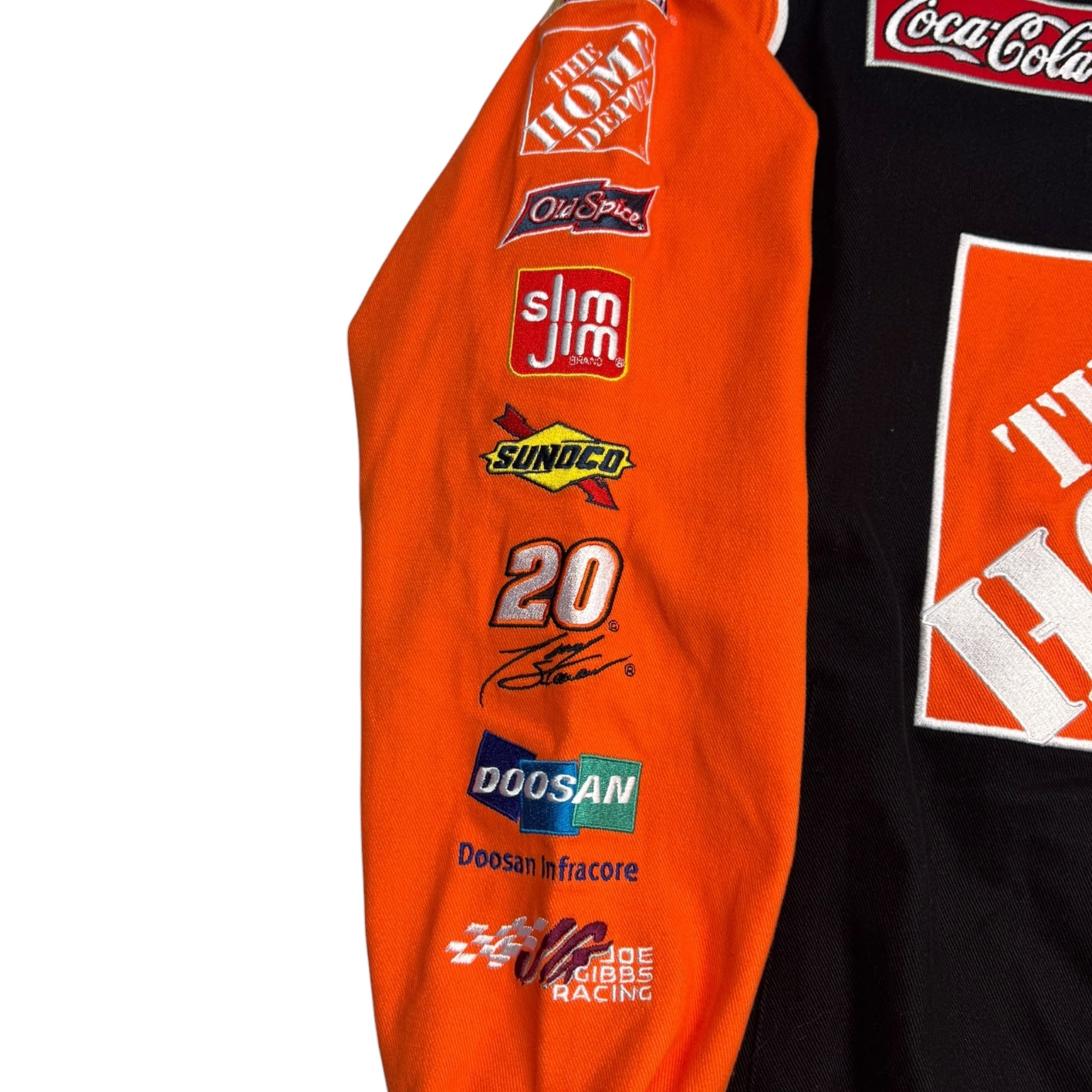 Vintage Home Depot Tony Stewart NASCAR Racing Jacket