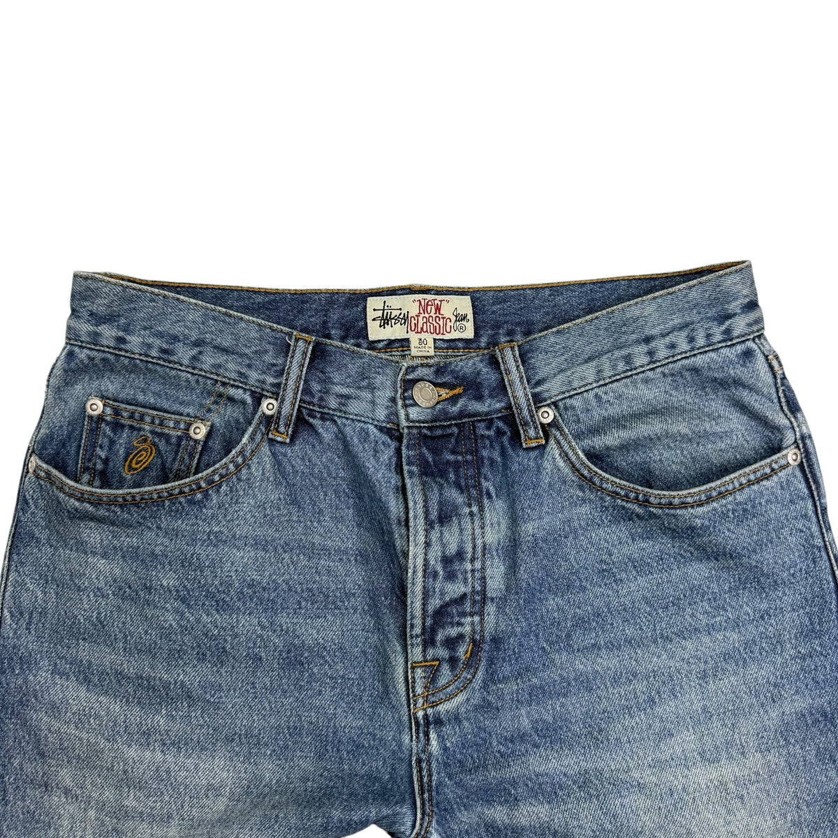 Stussy “New Classic” Jeans Medium Wash