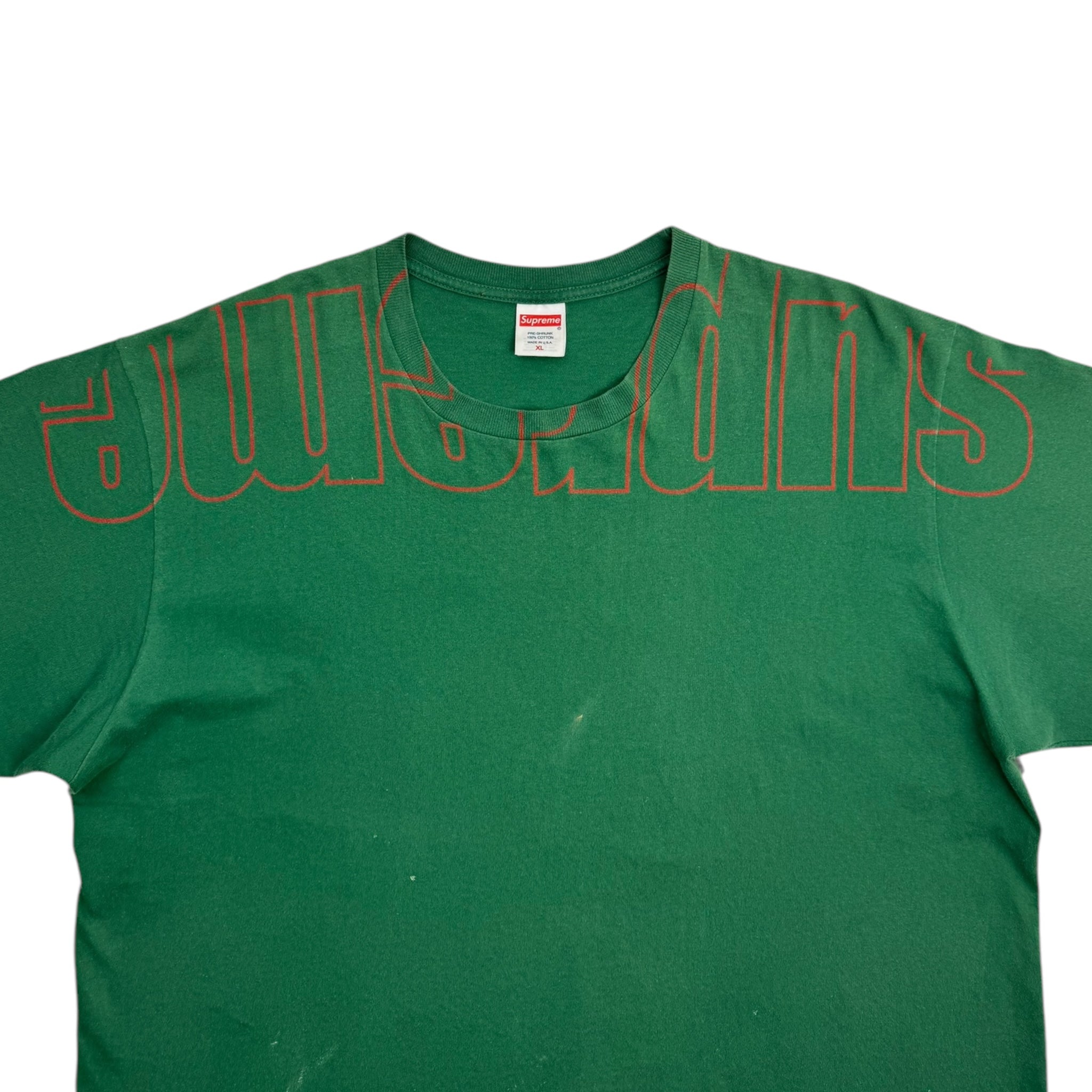 Supreme ‘Upside Down’ Tee Light Pine