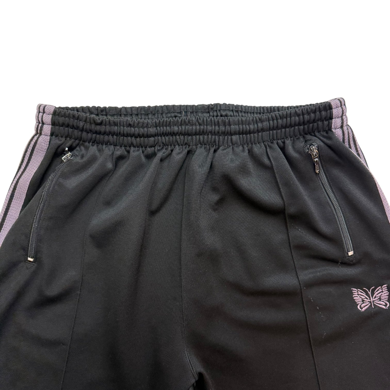 Needles Smooth Poly Track Pants Black