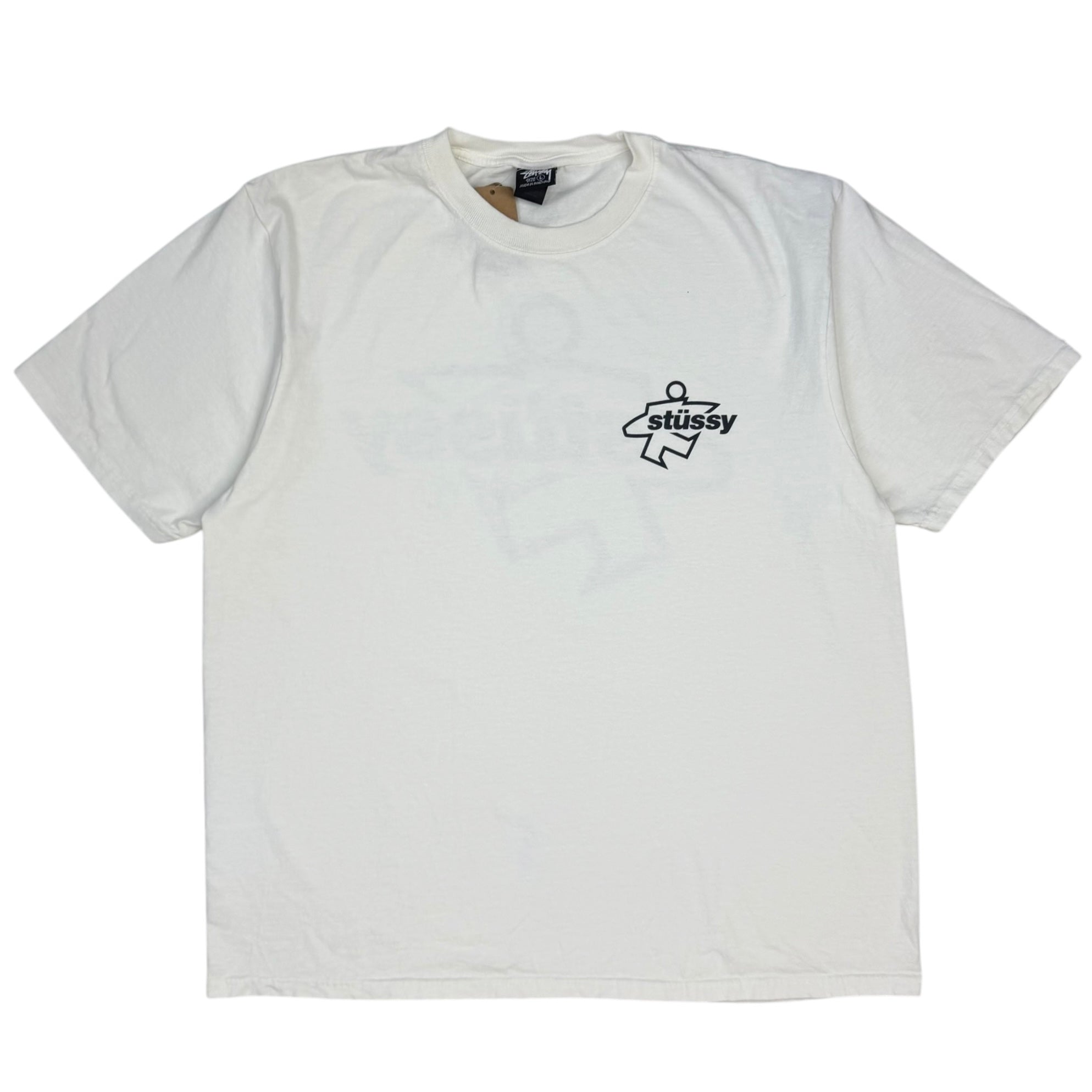 Stussy Surf Size Pigment Dyed Tee White