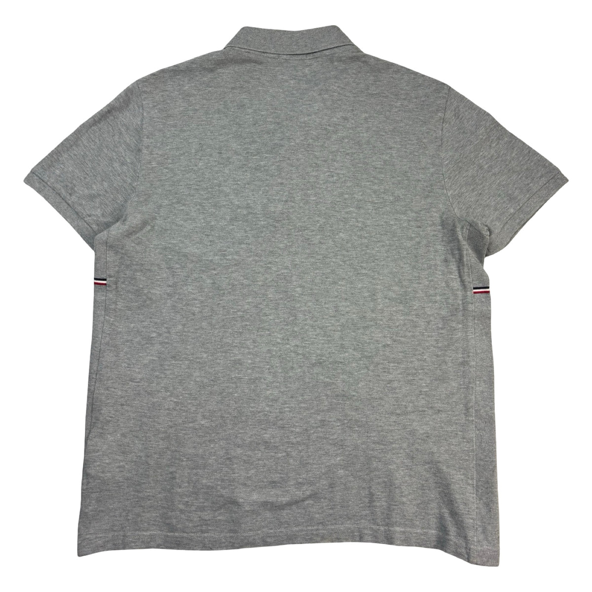 Moncler Logo Patch Polo-Shirt Grey