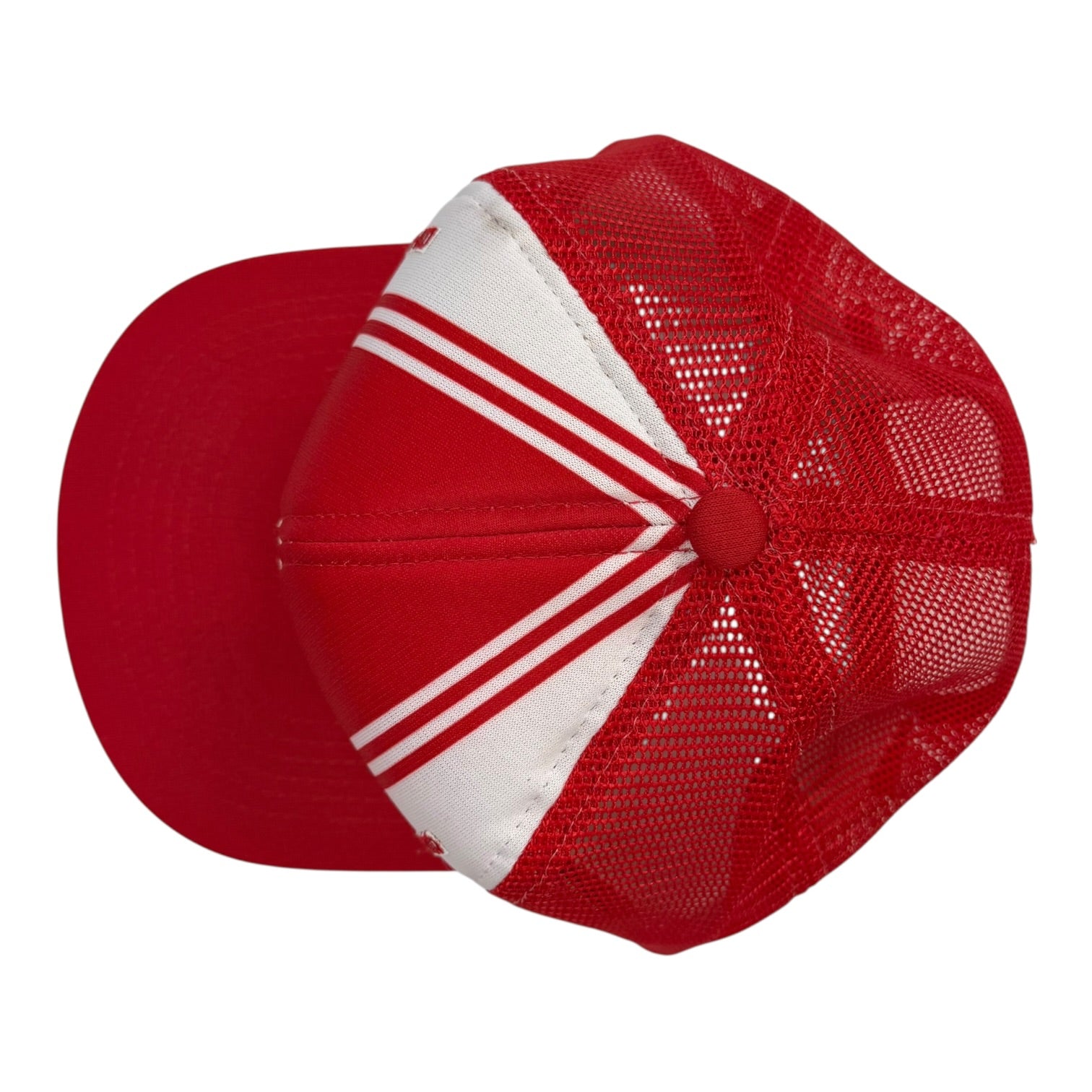 Vintage Birmingham Stallions Mesh Trucker Hat Red