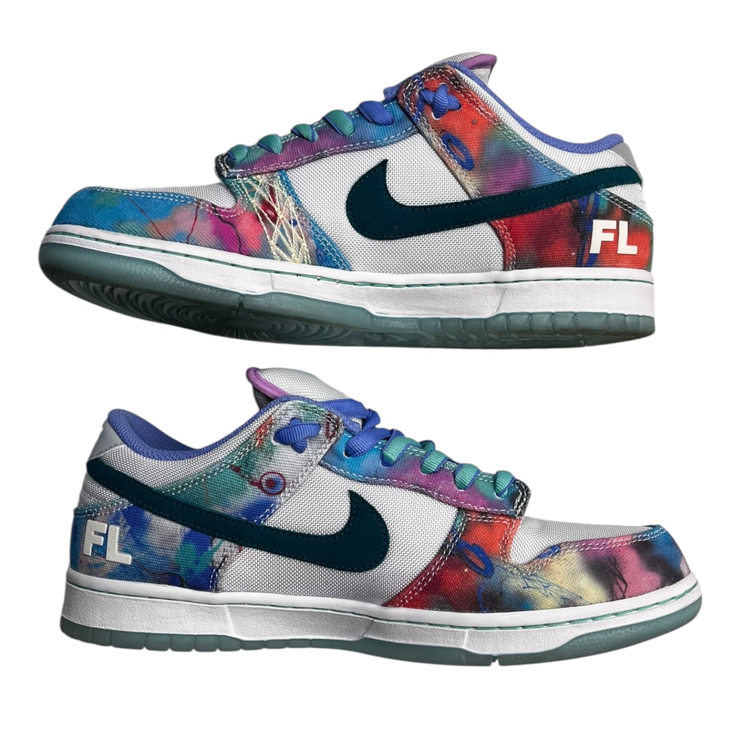 Nike SB Dunk Low Futura Laboratories Bleached Aqua (Used)