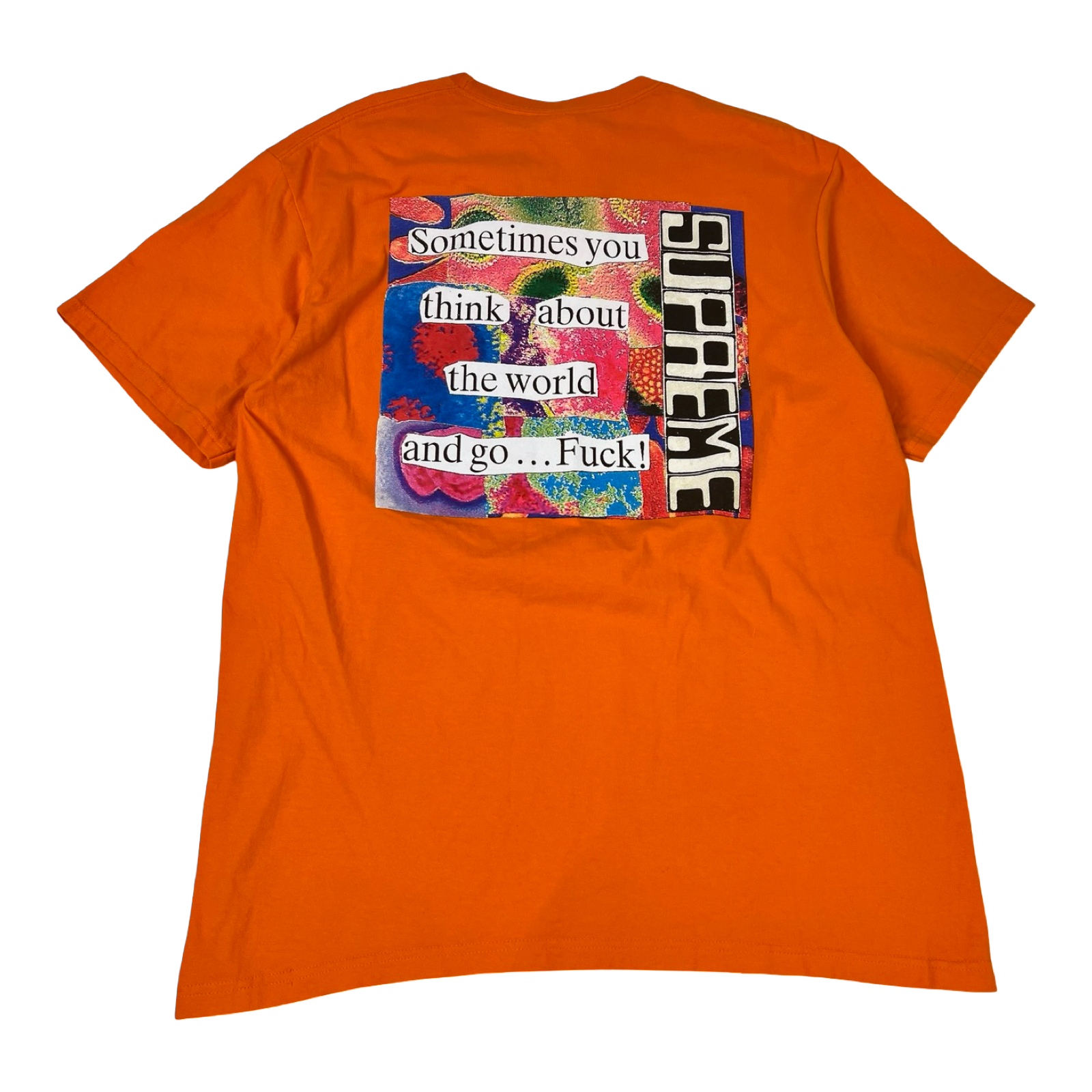 Supreme Static Orange T-Shirt