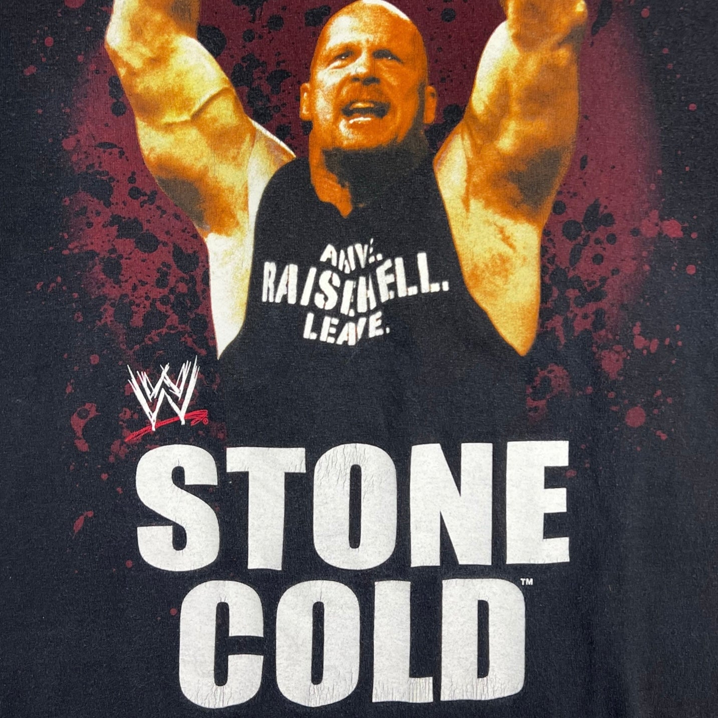 2007 WWE Stone Cold “Cause Stone Cold Said So!” Tee Black