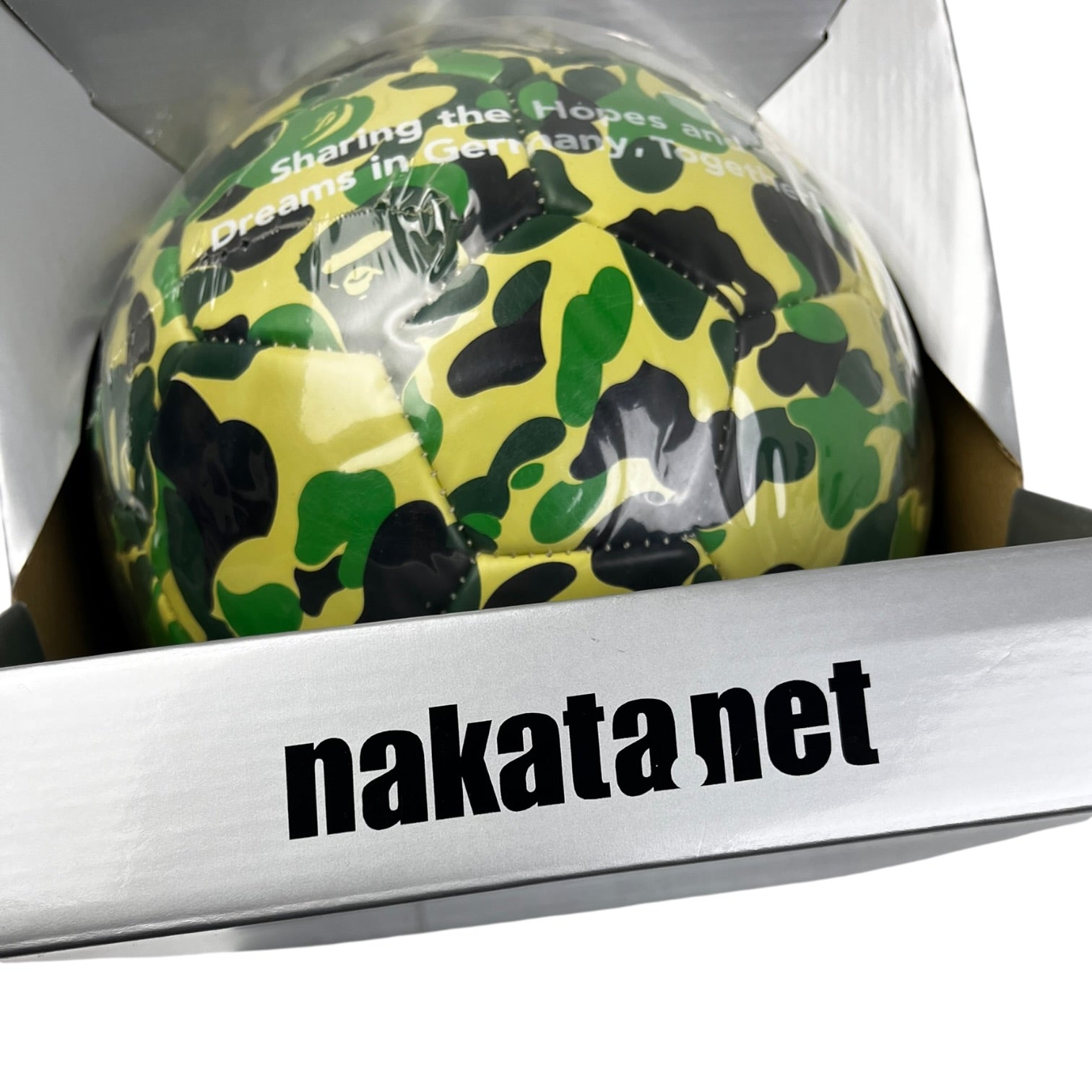 BAPE x Nakata Camouflaged Soccer Ball