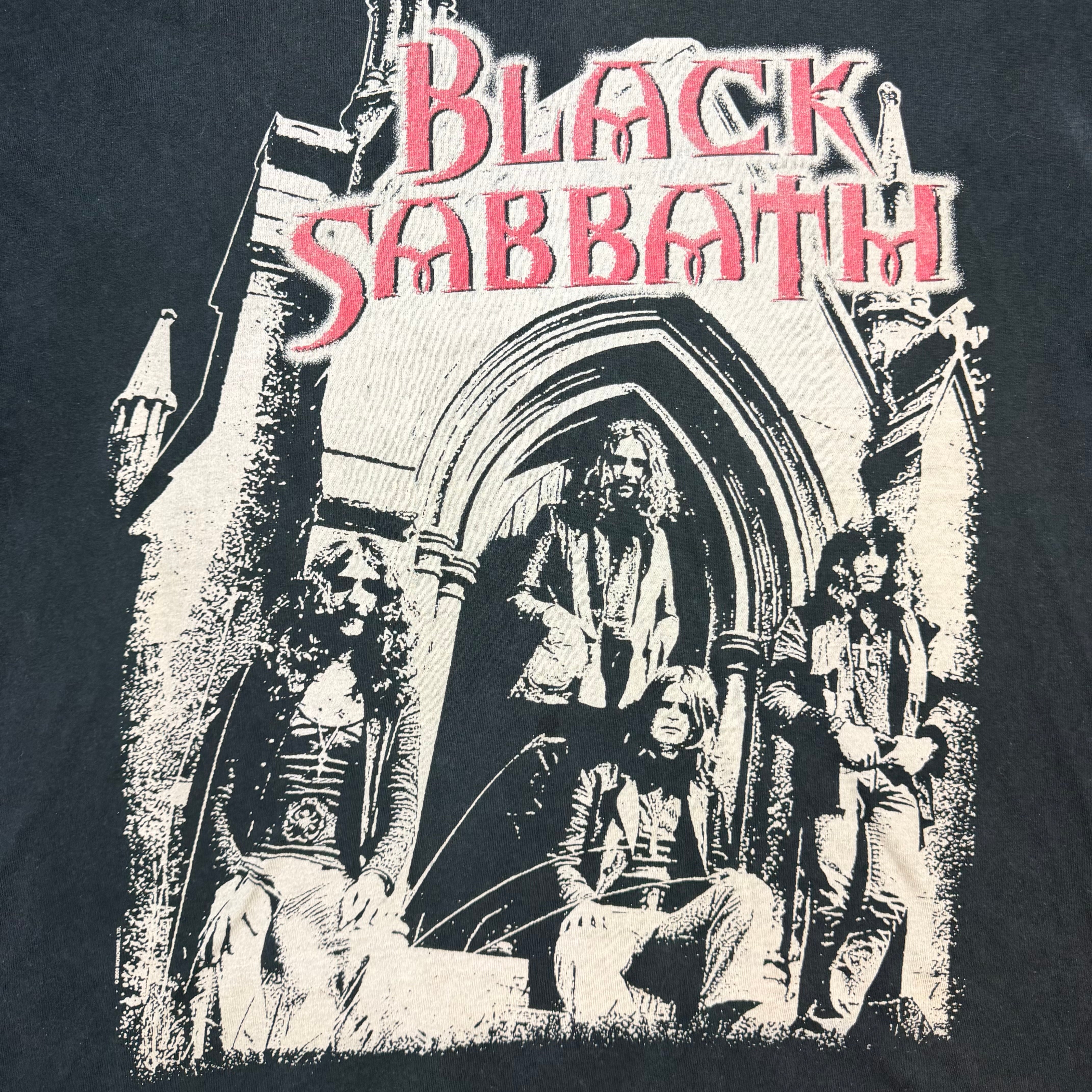2005 Black Sabbath Winterland Tour Tee Black