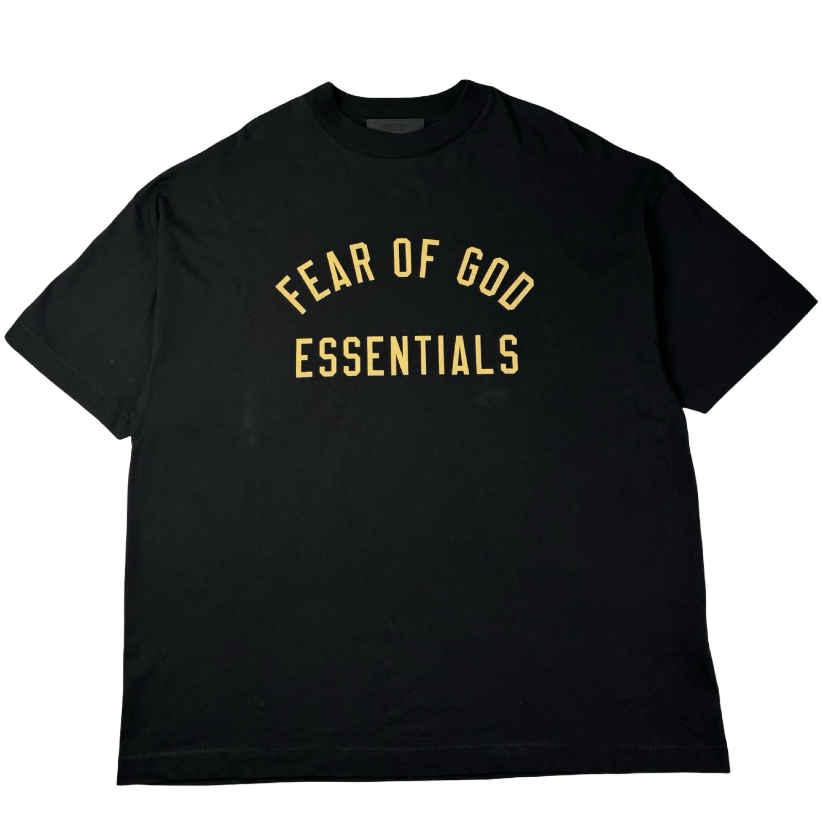 Fear Of God Essentials Jersey Crewneck Tee Black