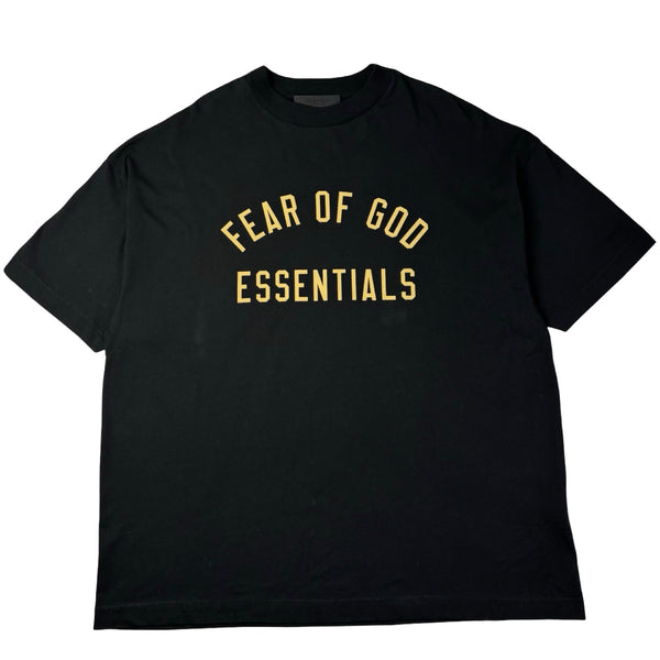 Fear Of God Essentials Jersey Crewneck Tee Black