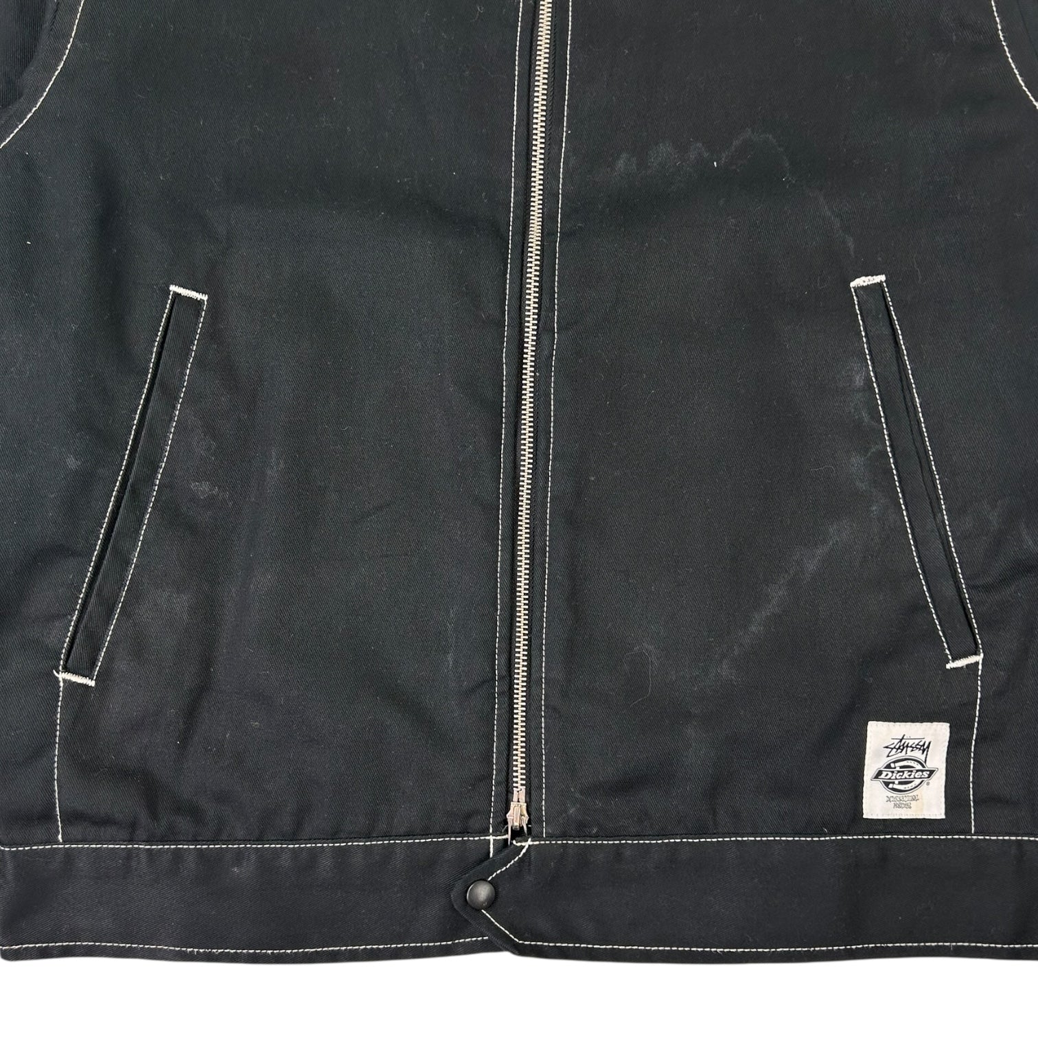 Stussy X Dickies Eisenhower Jacket Black