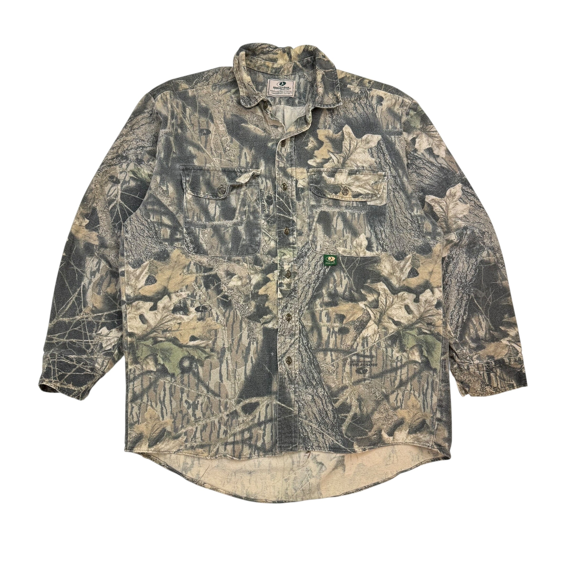 Vintage Mossy Oak Button Up Shirt Camo