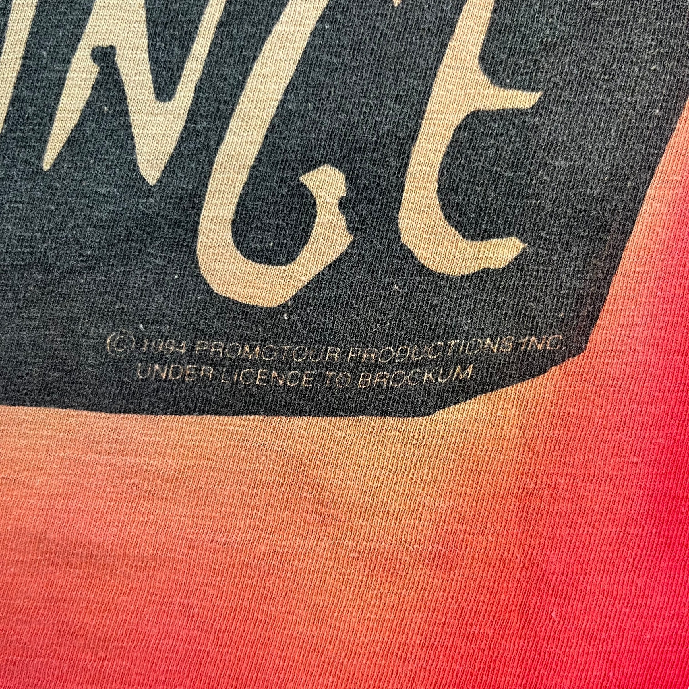 1994 Rolling Stones Voodoo Lounge Tee Red