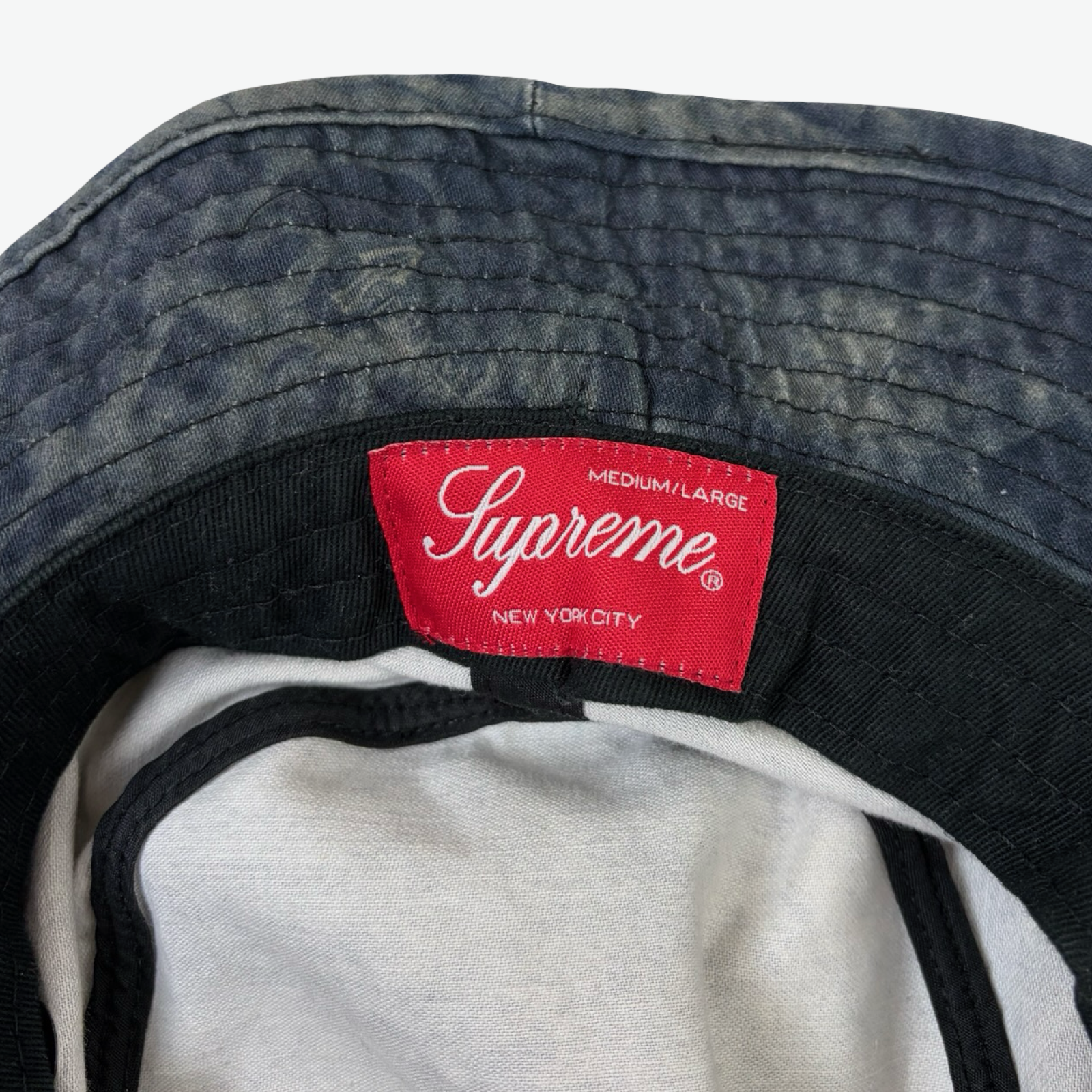 Supreme Boonie Bucket Hat Navy/Beige