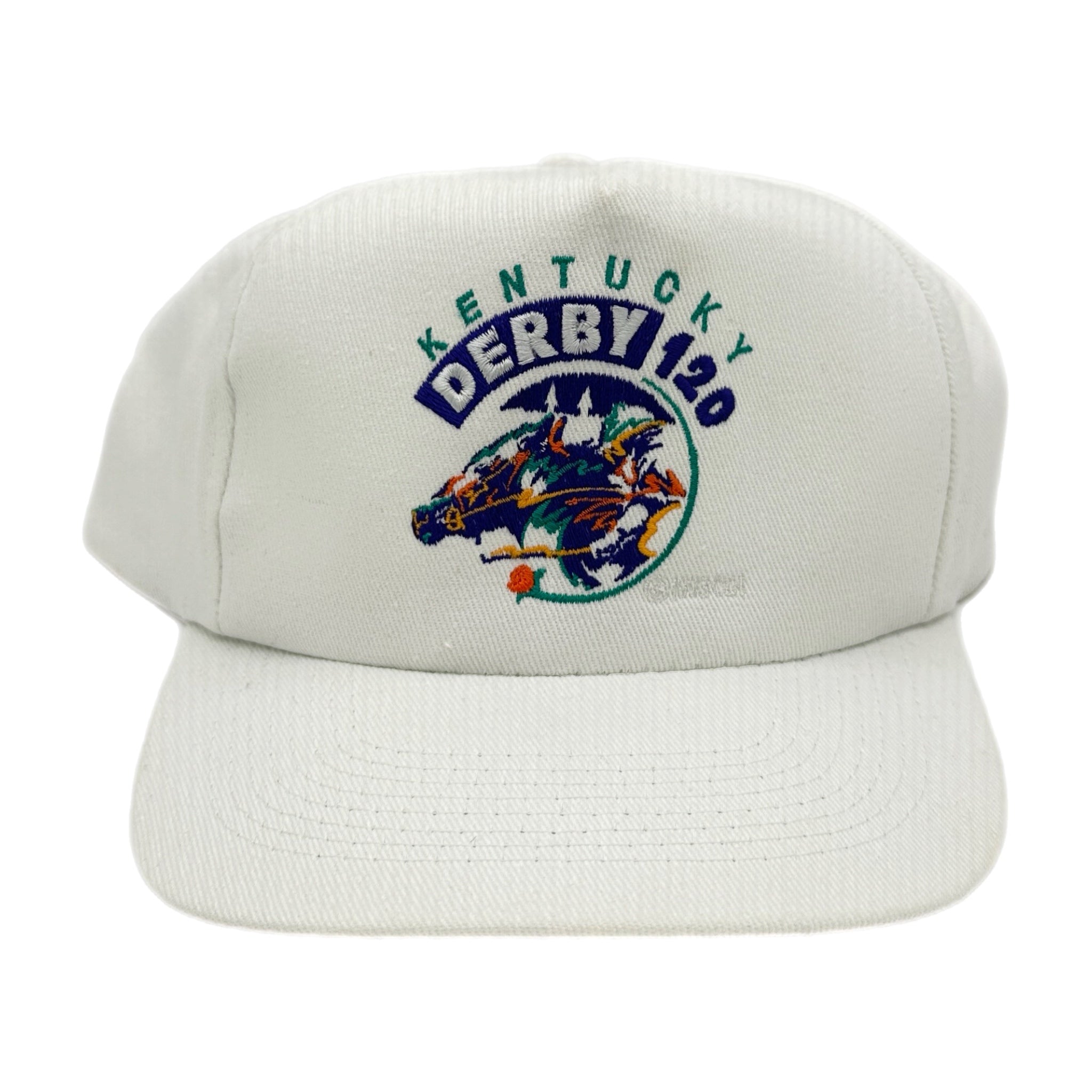 Vintage Kentucky Derby Hat White