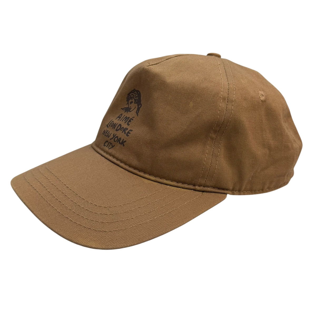 Aimé Leon Dore New York City Greek Lady Cap Brown