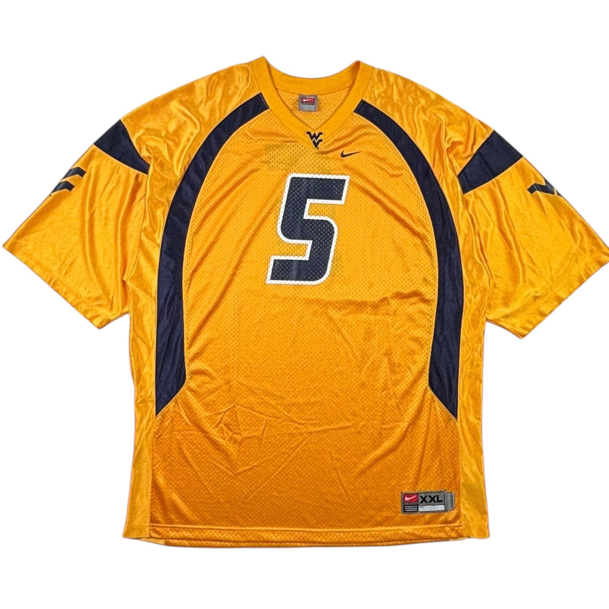 Vintage Nike West Virginia Mountaineers Football Jersey