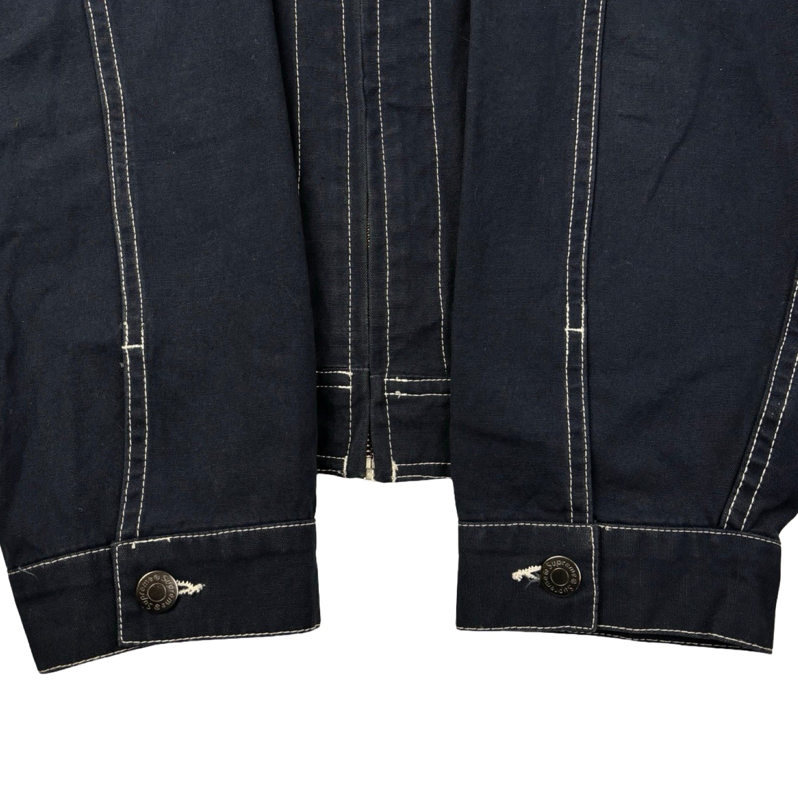 Supreme Contrast Stritch Work Jacket Navy