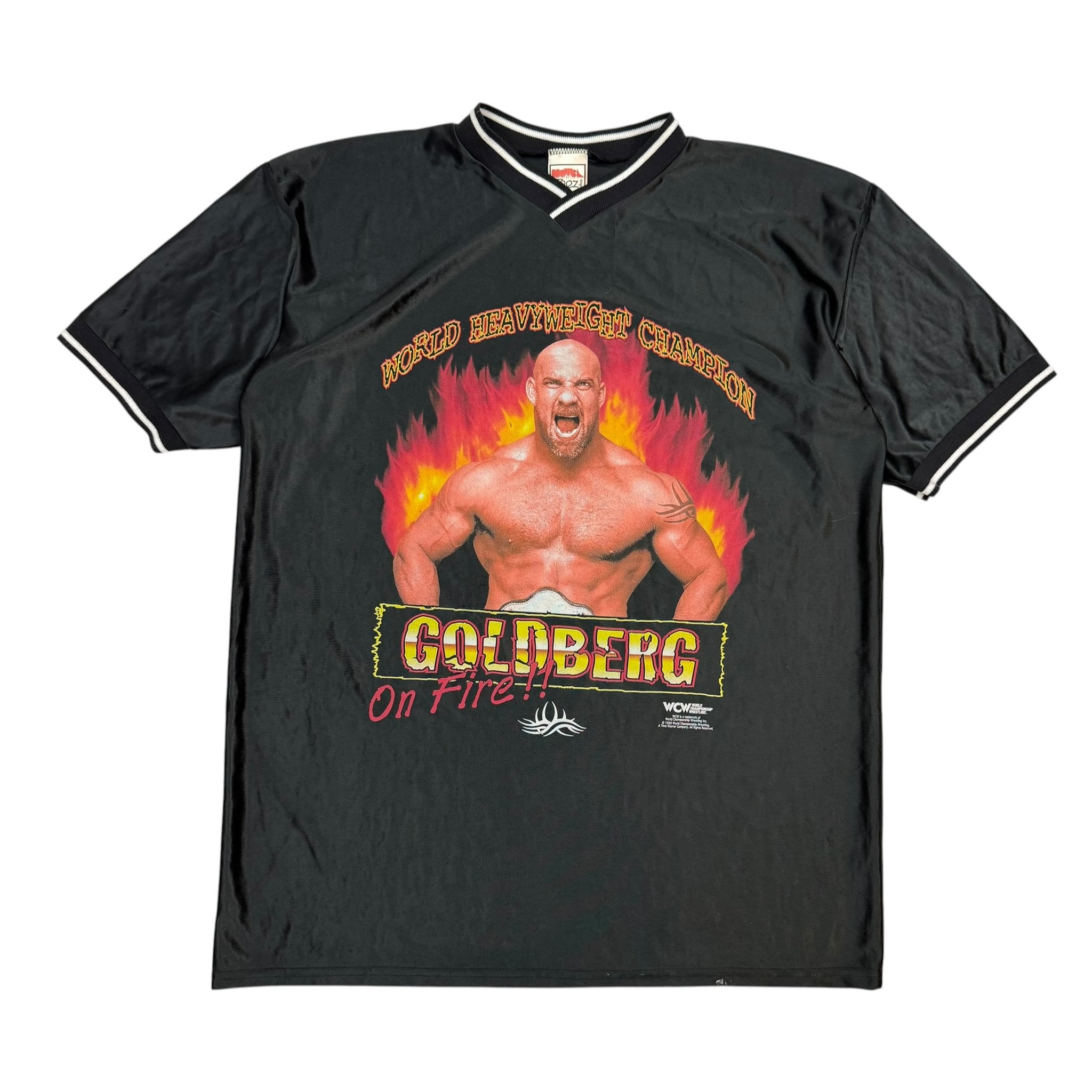 Vintage 1998 WCW Goldberg Jersey Black